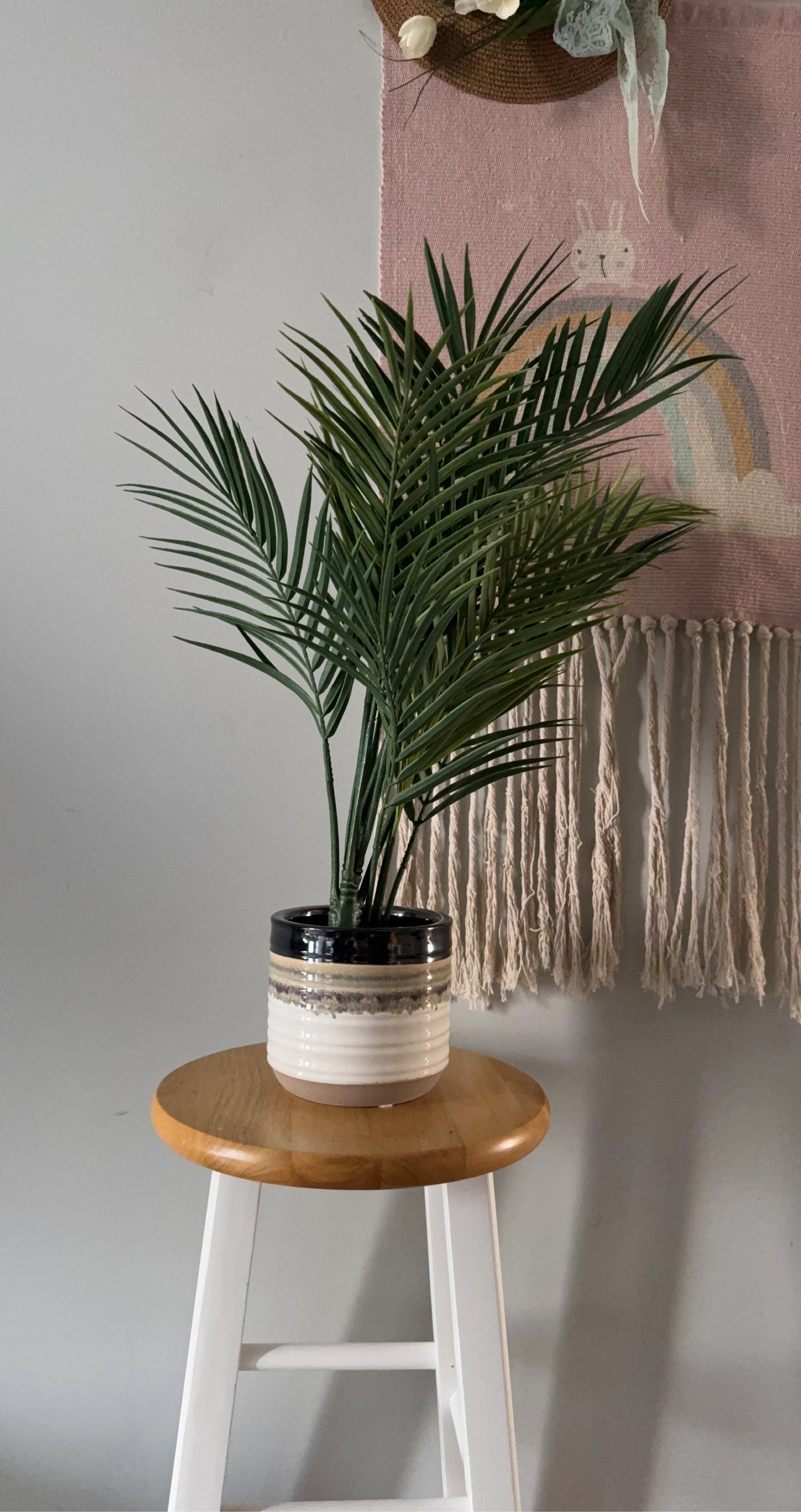 Artificial Areca Palm Plant in Decorative Pot