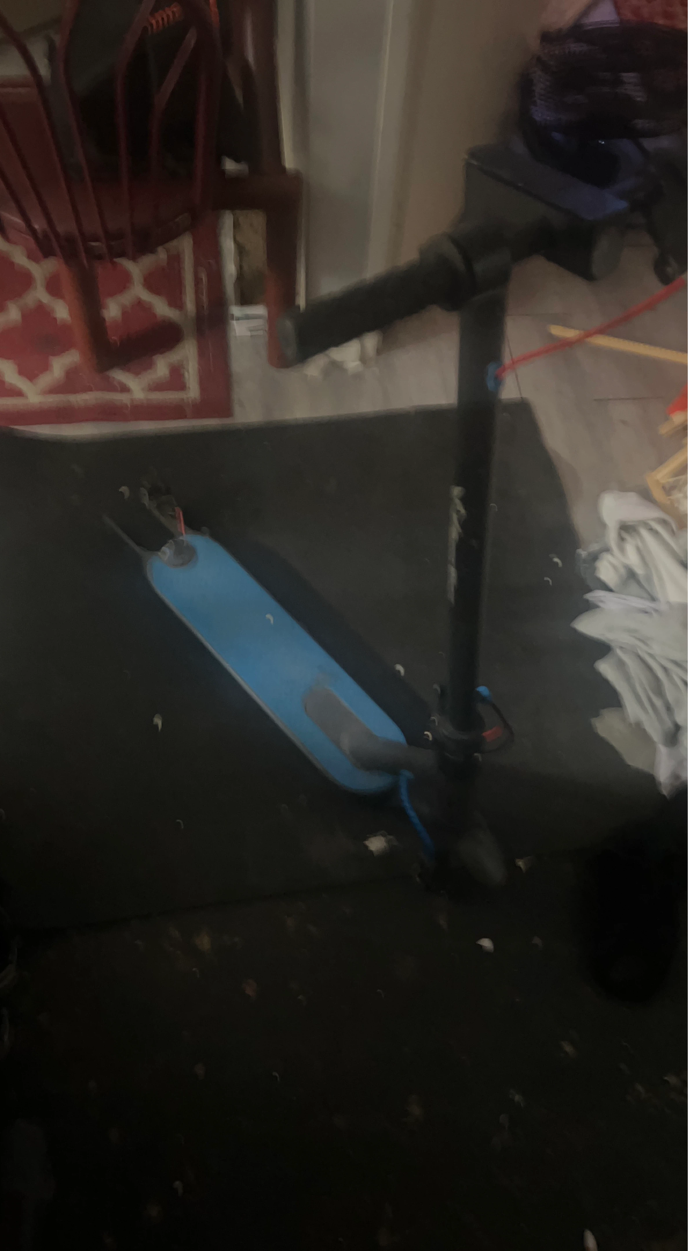 Blue Electric Scooter shell