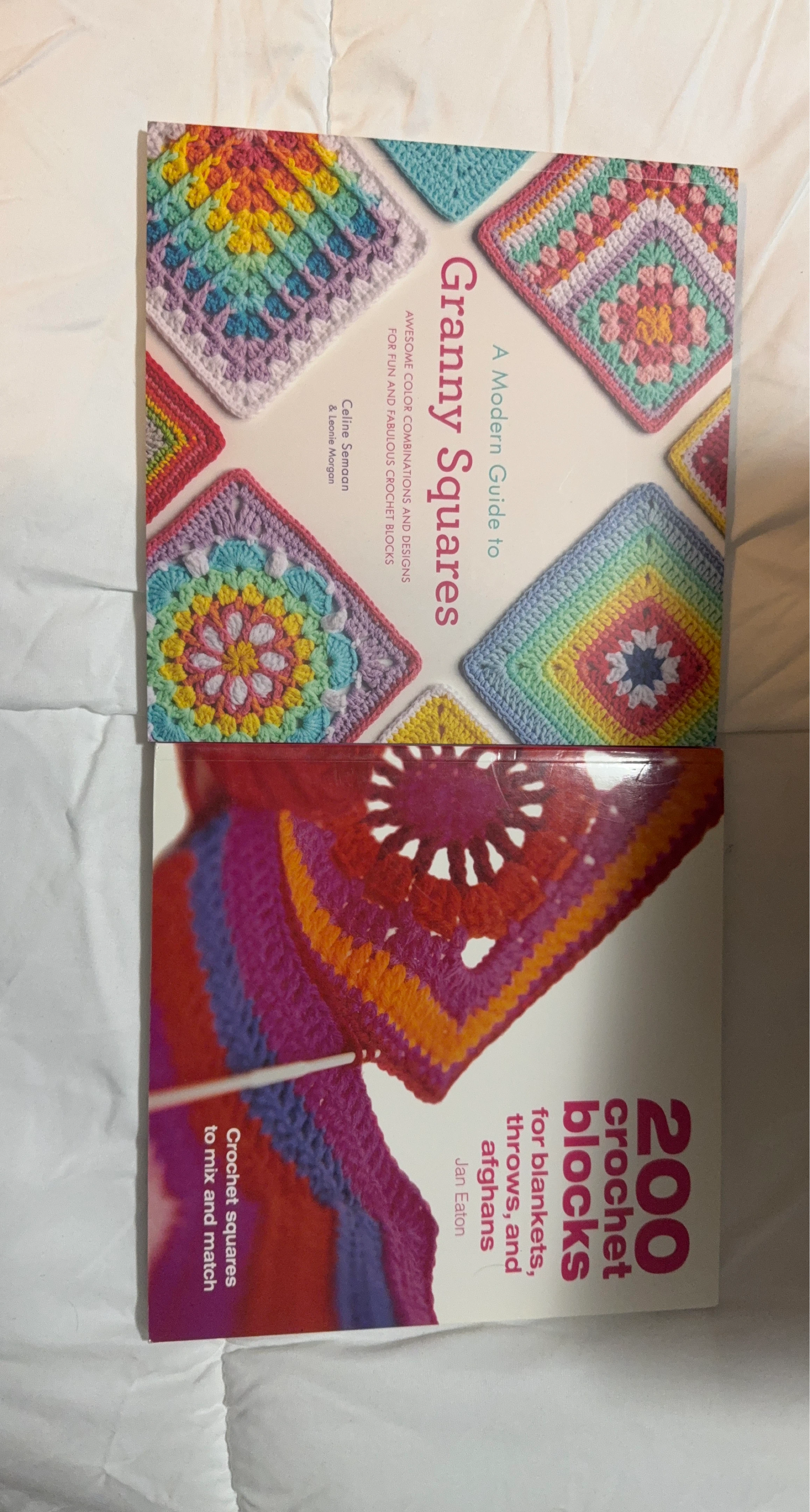 Granny Squares & 200 Crochet Blocks Books