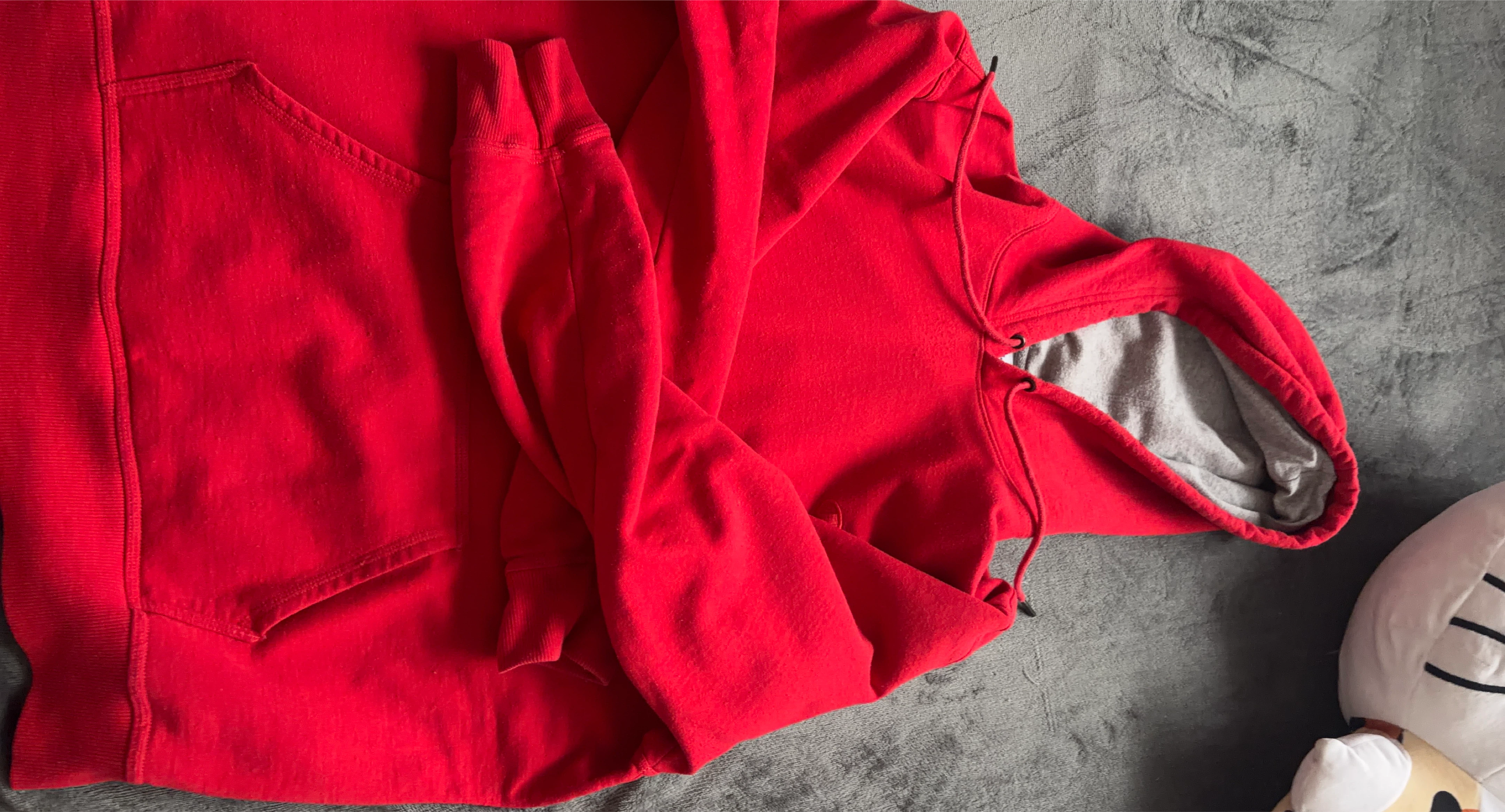 Red Hoodie with Front Pocket