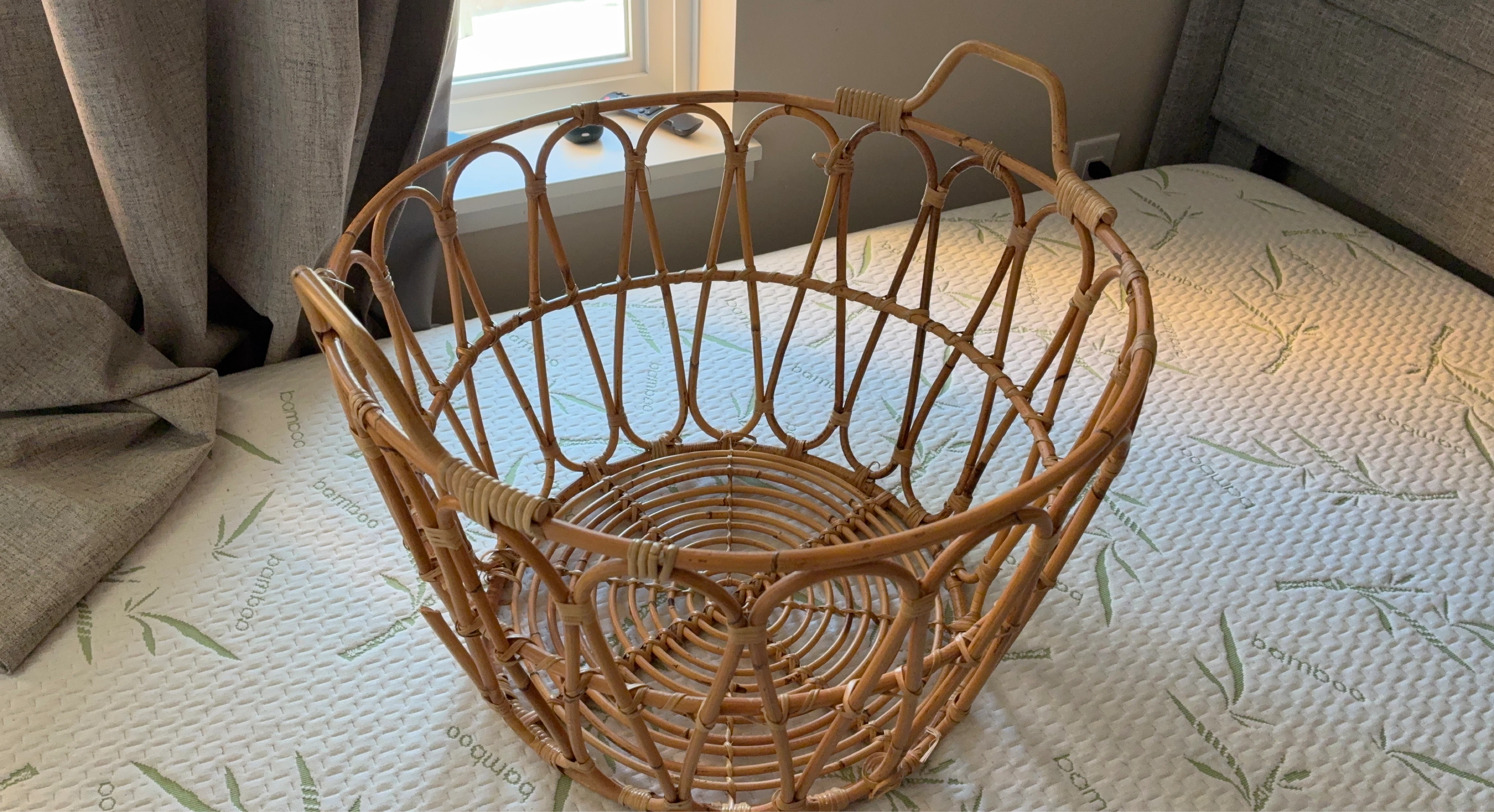 Rattan Laundry Basket