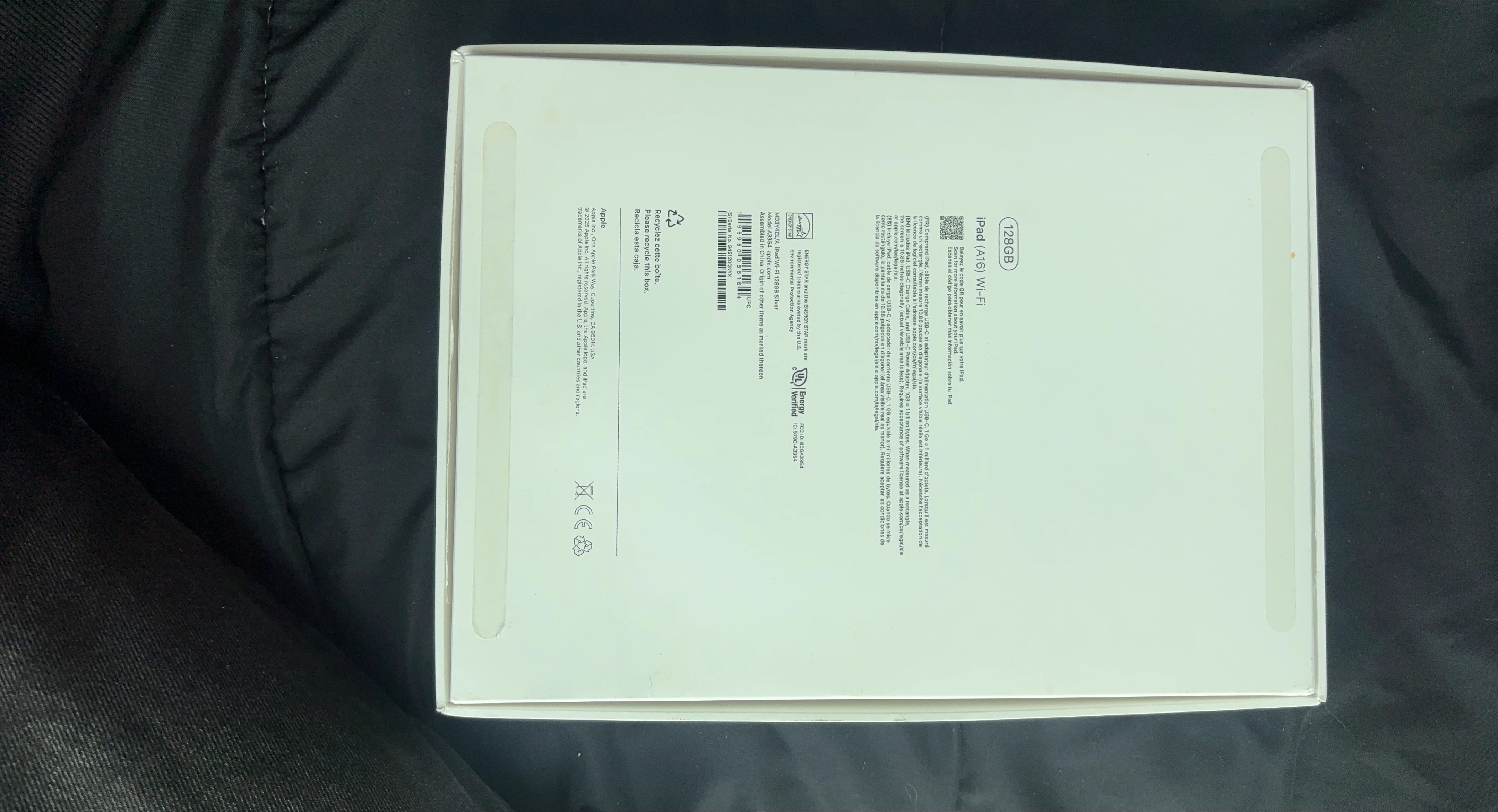 Apple iPad (A16) Wi-Fi 128GB Silver