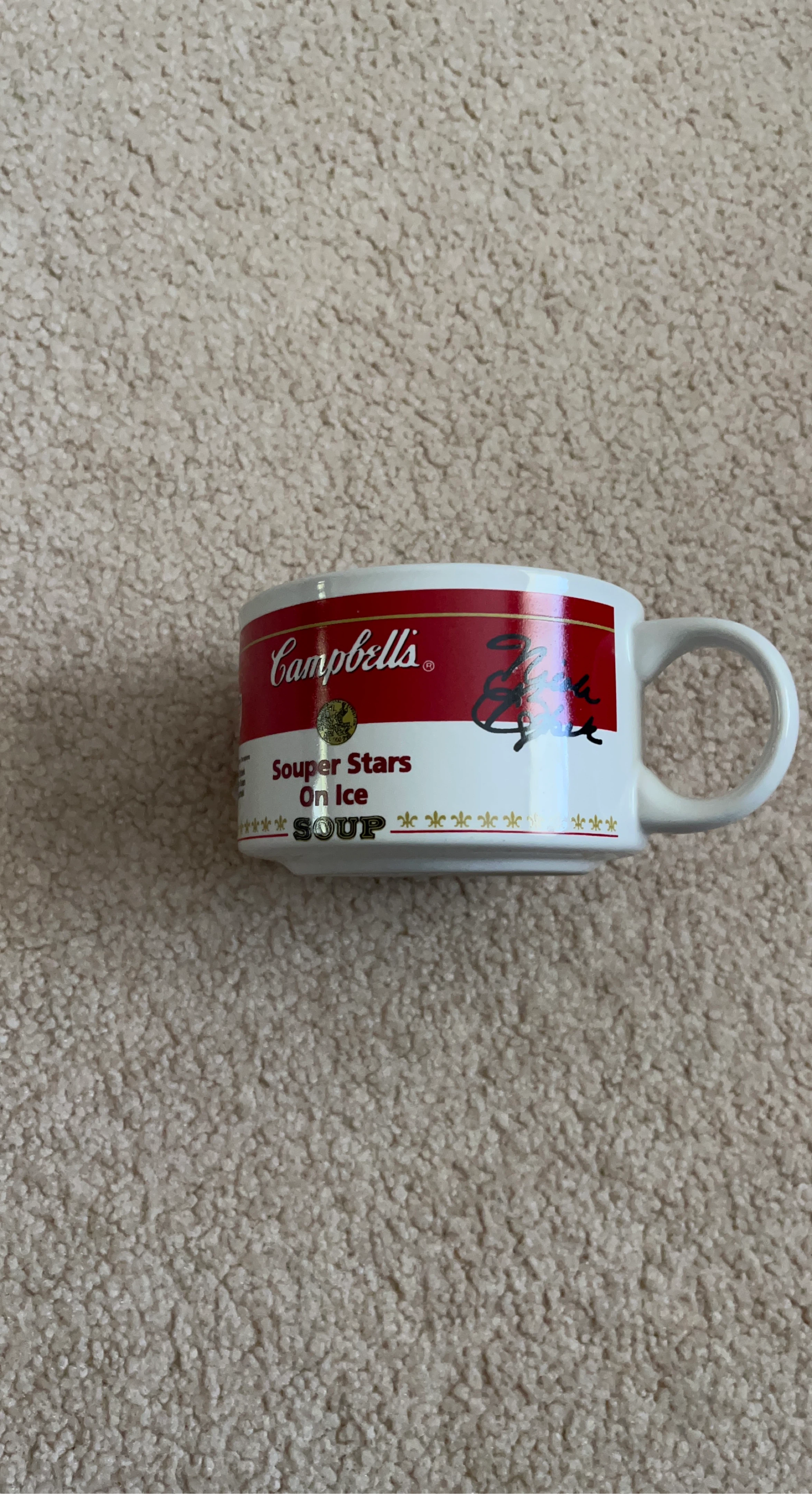 Campbell's Souper Stars On Ice Mug 1998 - Like New