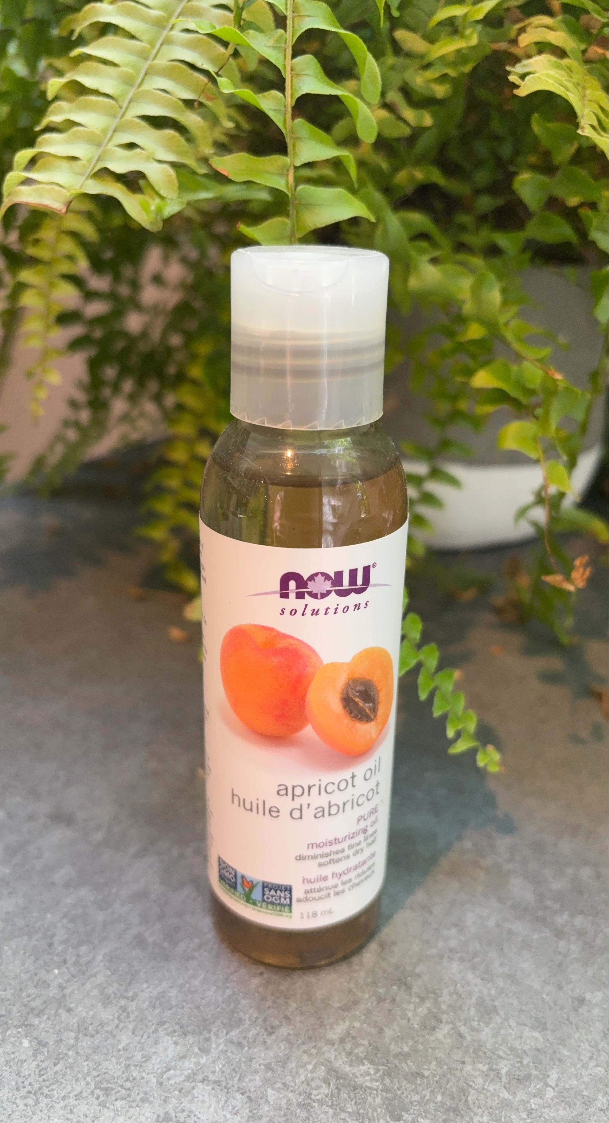 NOW Solutions Apricot Oil - 118 mL