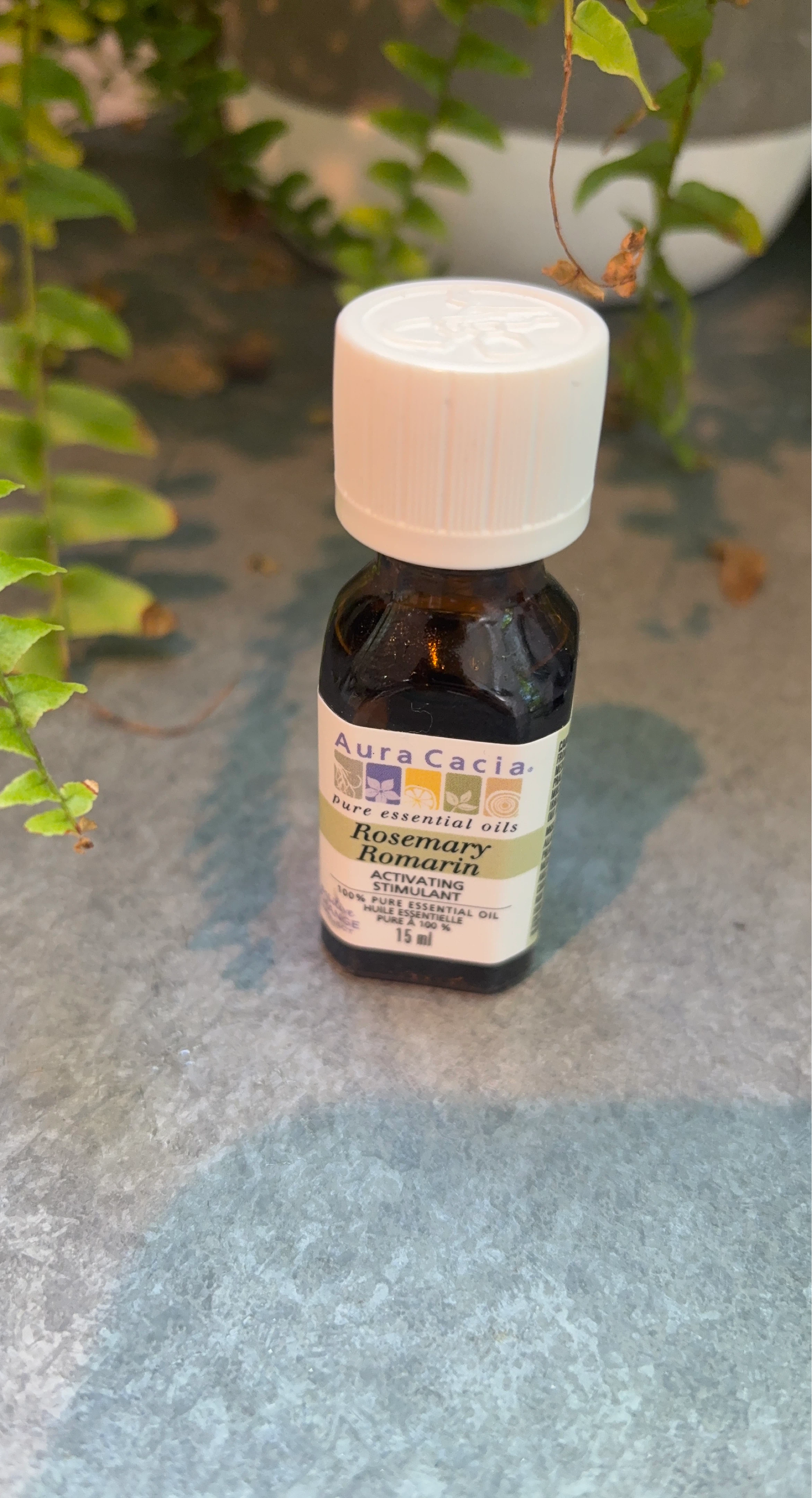 Aura Cacia Rosemary Pure Essential Oil 15 ml
