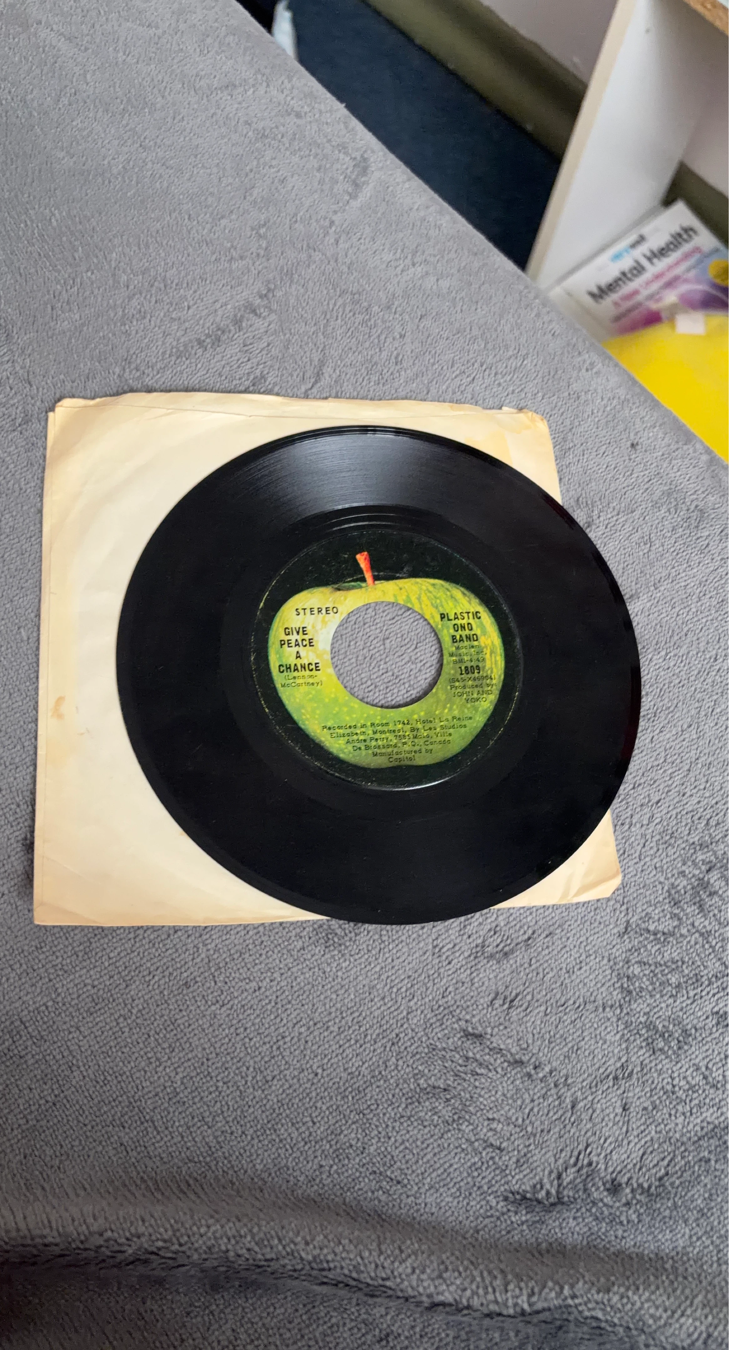 Plastic Ono Band - Give Peace a Chance 7" Vinyl