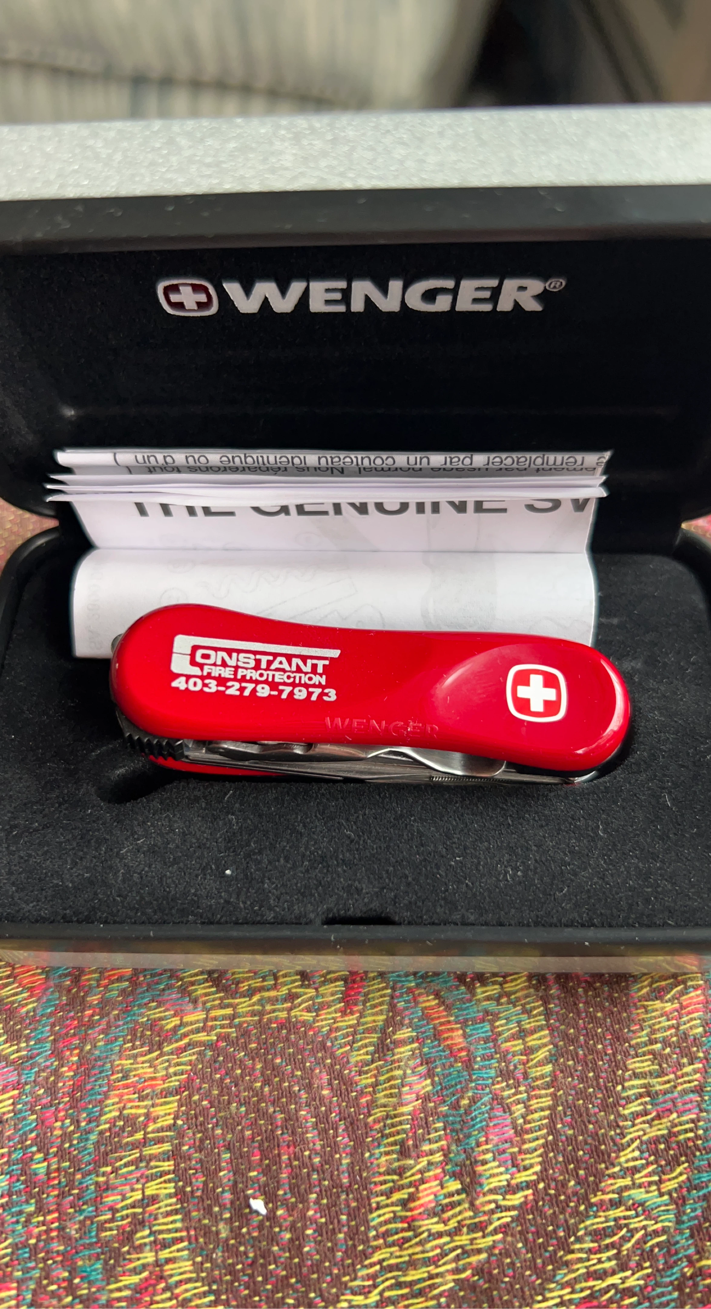 Wenger Red Pocket Knife 🌱