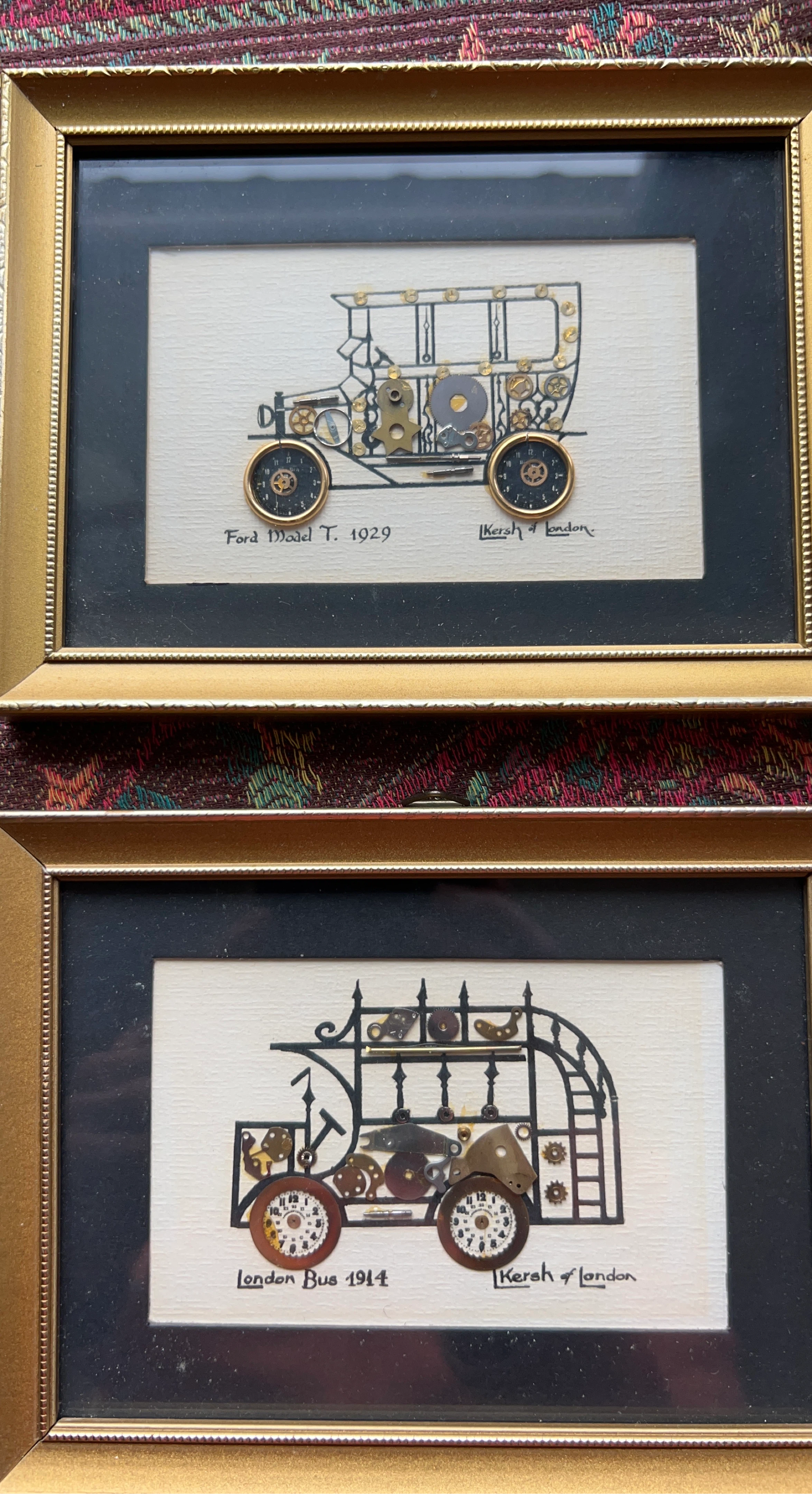 🌱 Kersh of London Framed Art -Steampunk