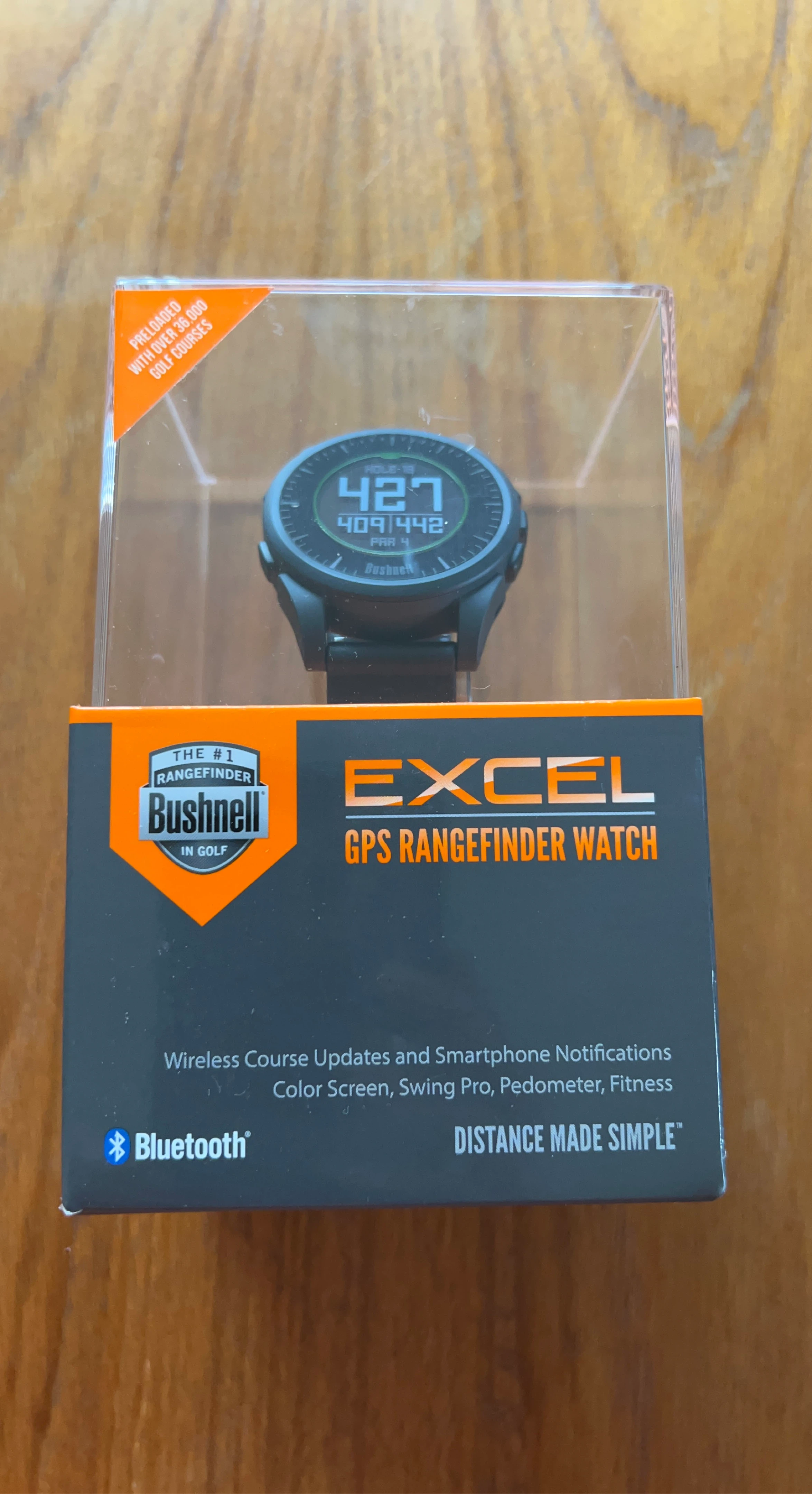 Bushnell Excel GPS Rangefinder Golf Watch