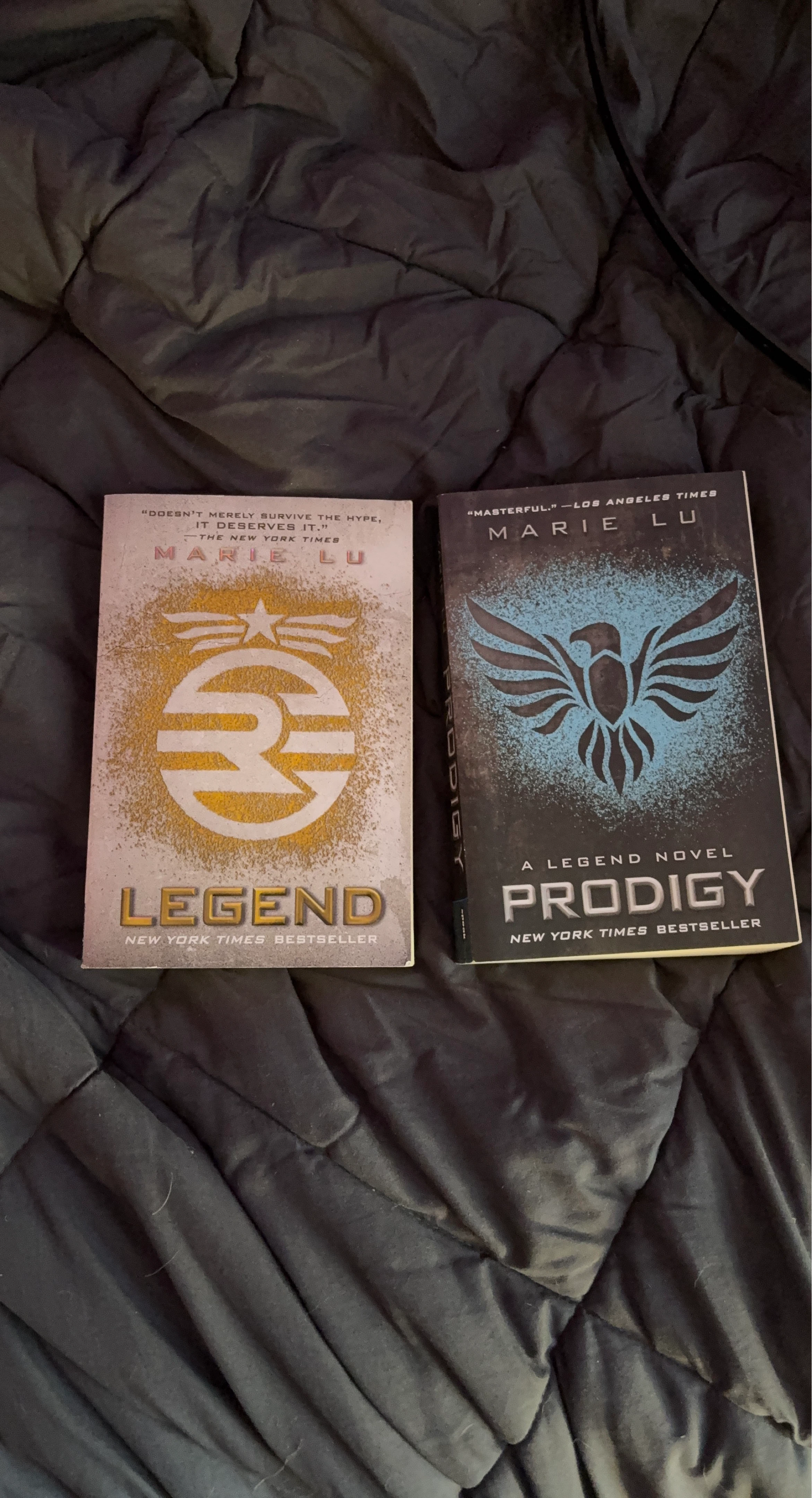 Marie Lu Legend and Prodigy Books