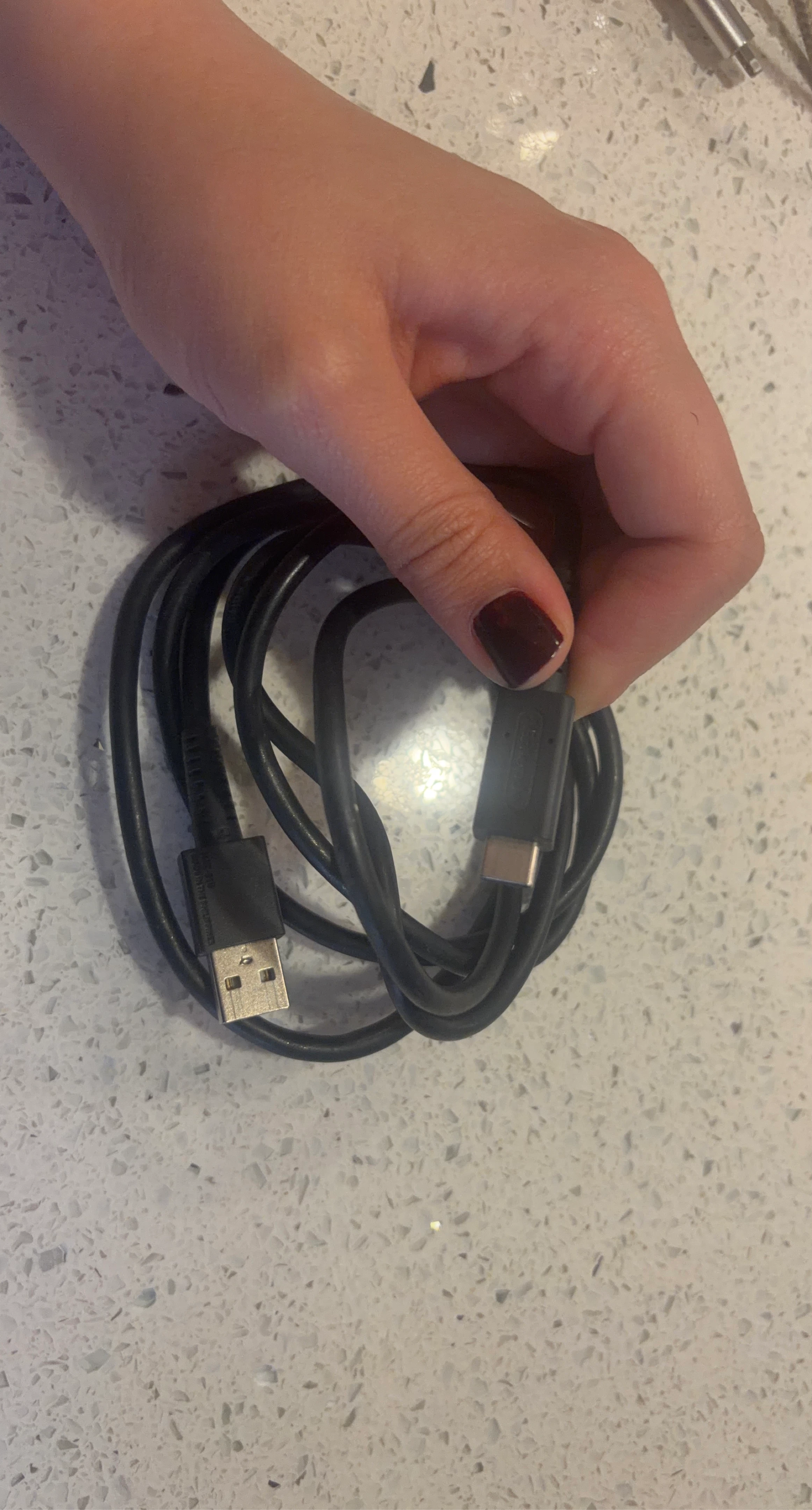 USB-C to USB-A Charging Cable