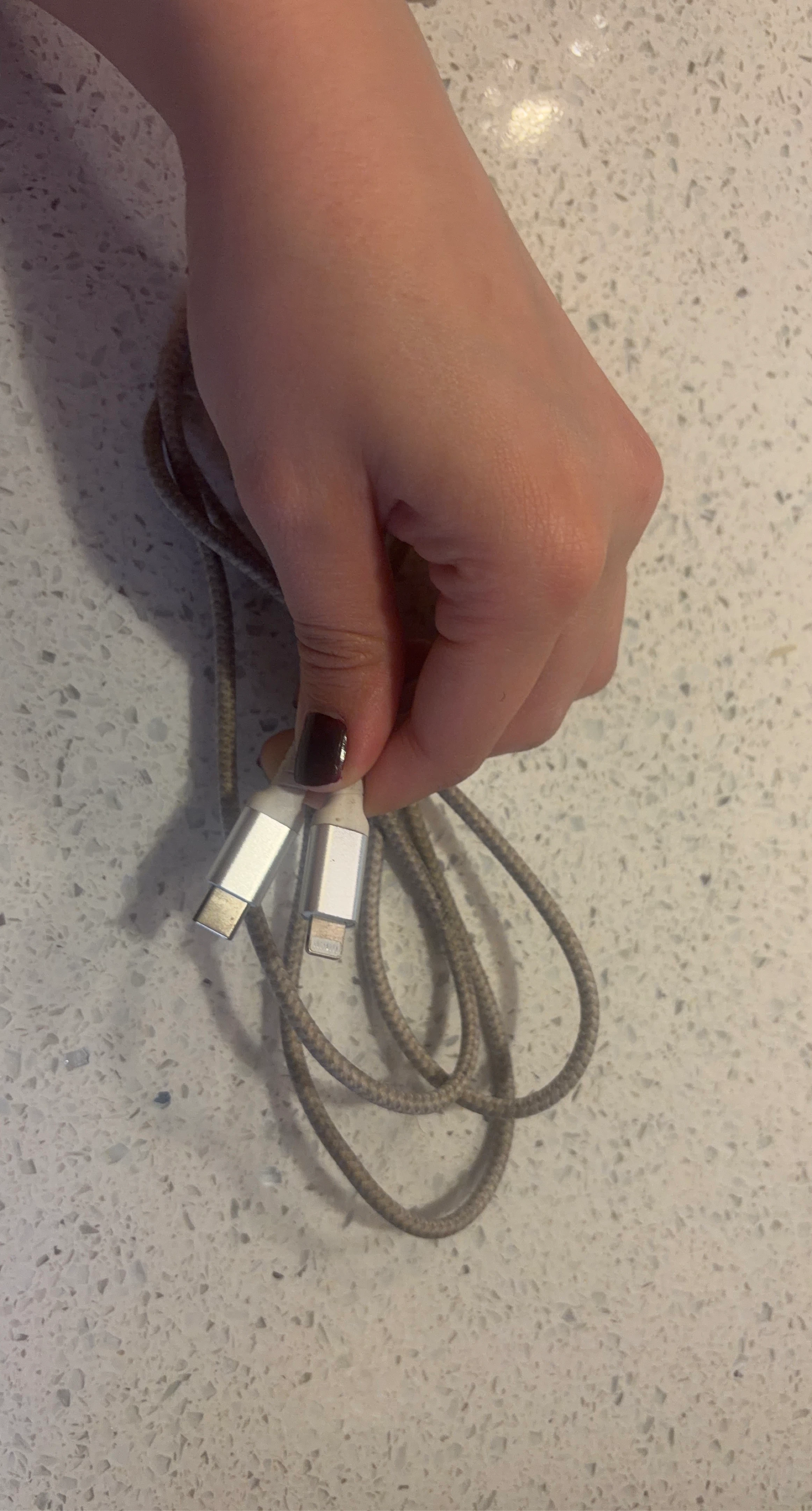 Braided USB-C to Lightning Cable