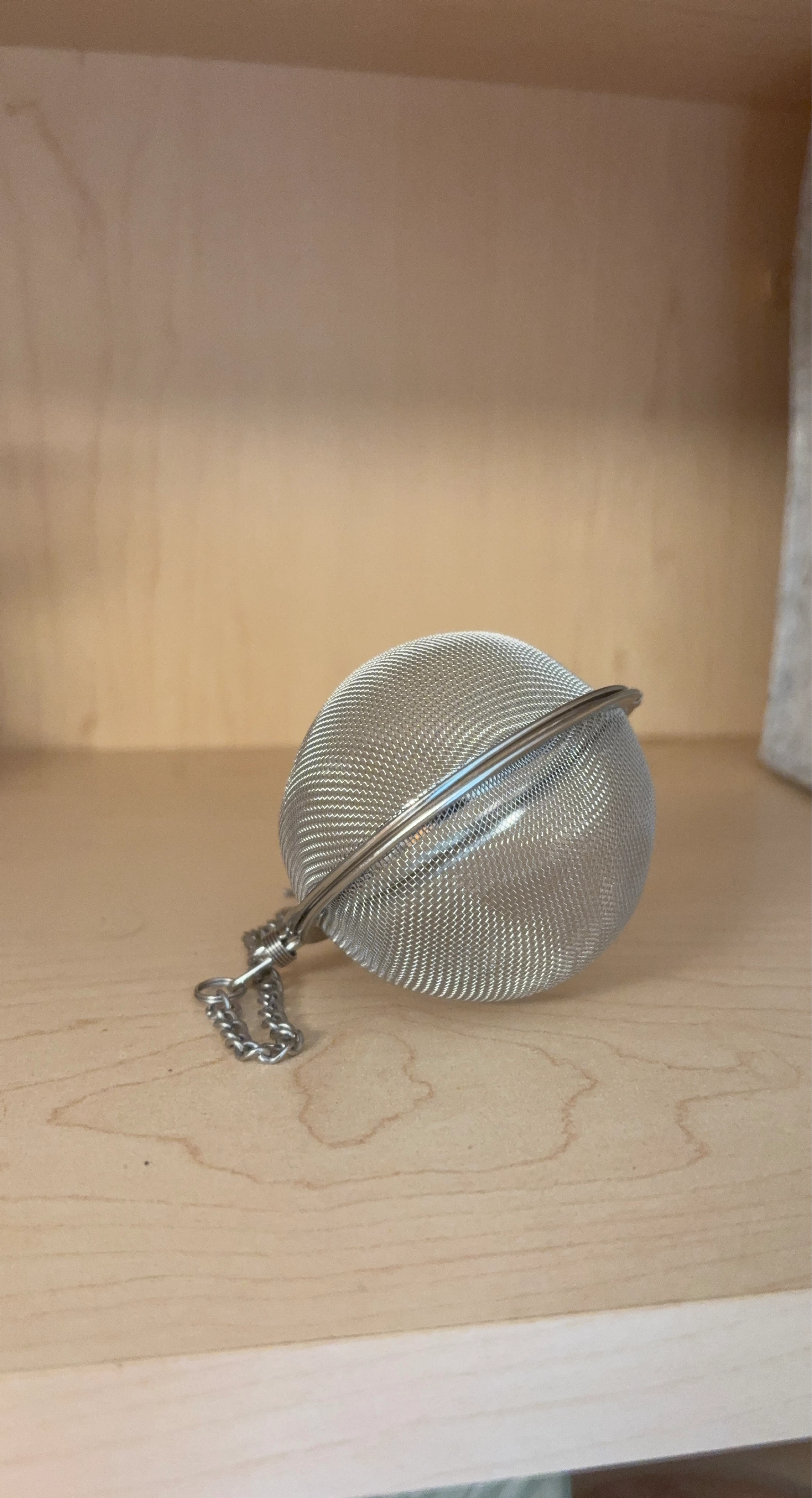 Stainless Steel Mesh Tea Infuser Ball with Chain