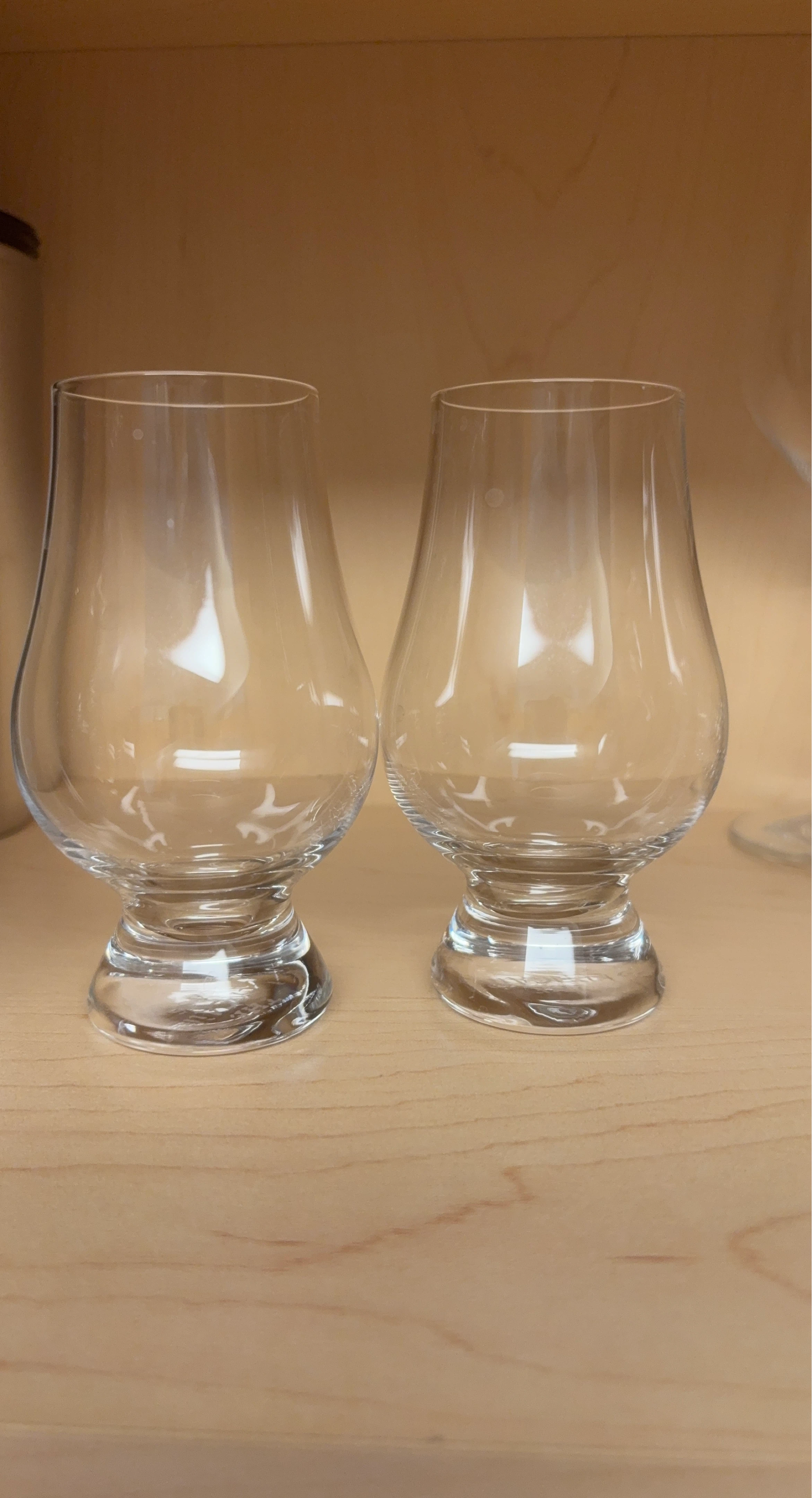 Two Glencairn Whisky Glasses