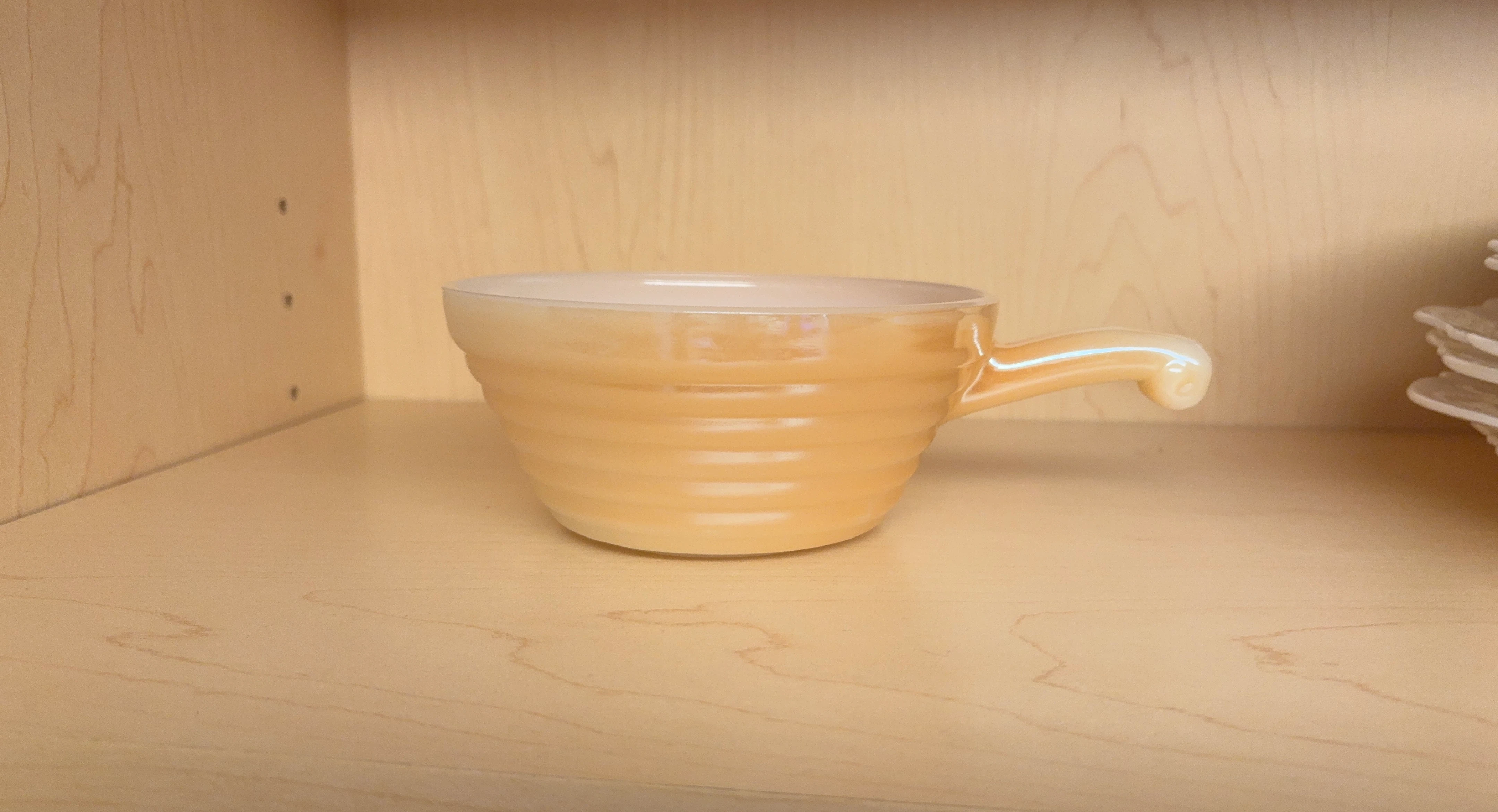 Pyrex Visions Amber Swirl Soup Bowl