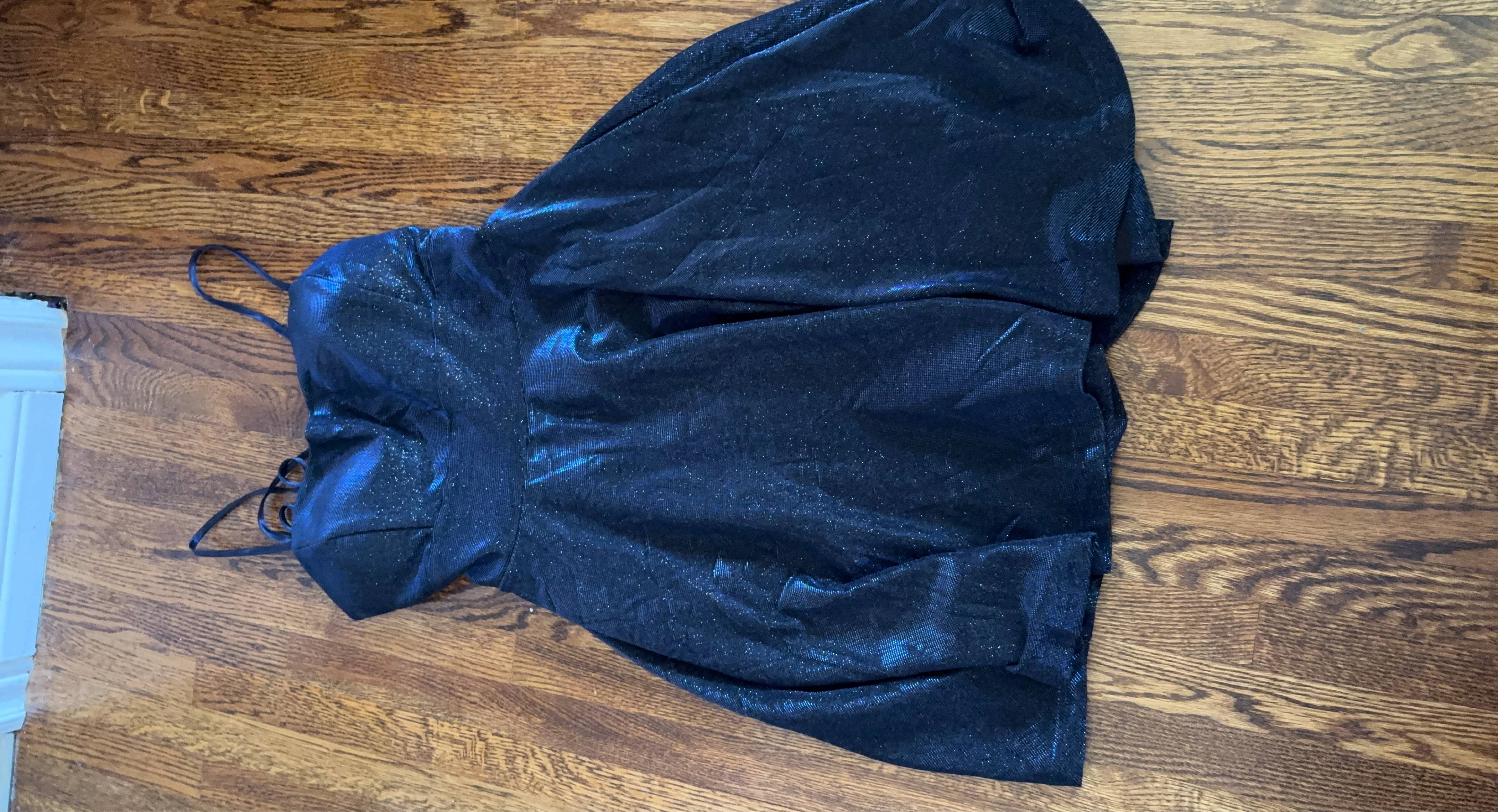 Sparkly Navy Blue Dress