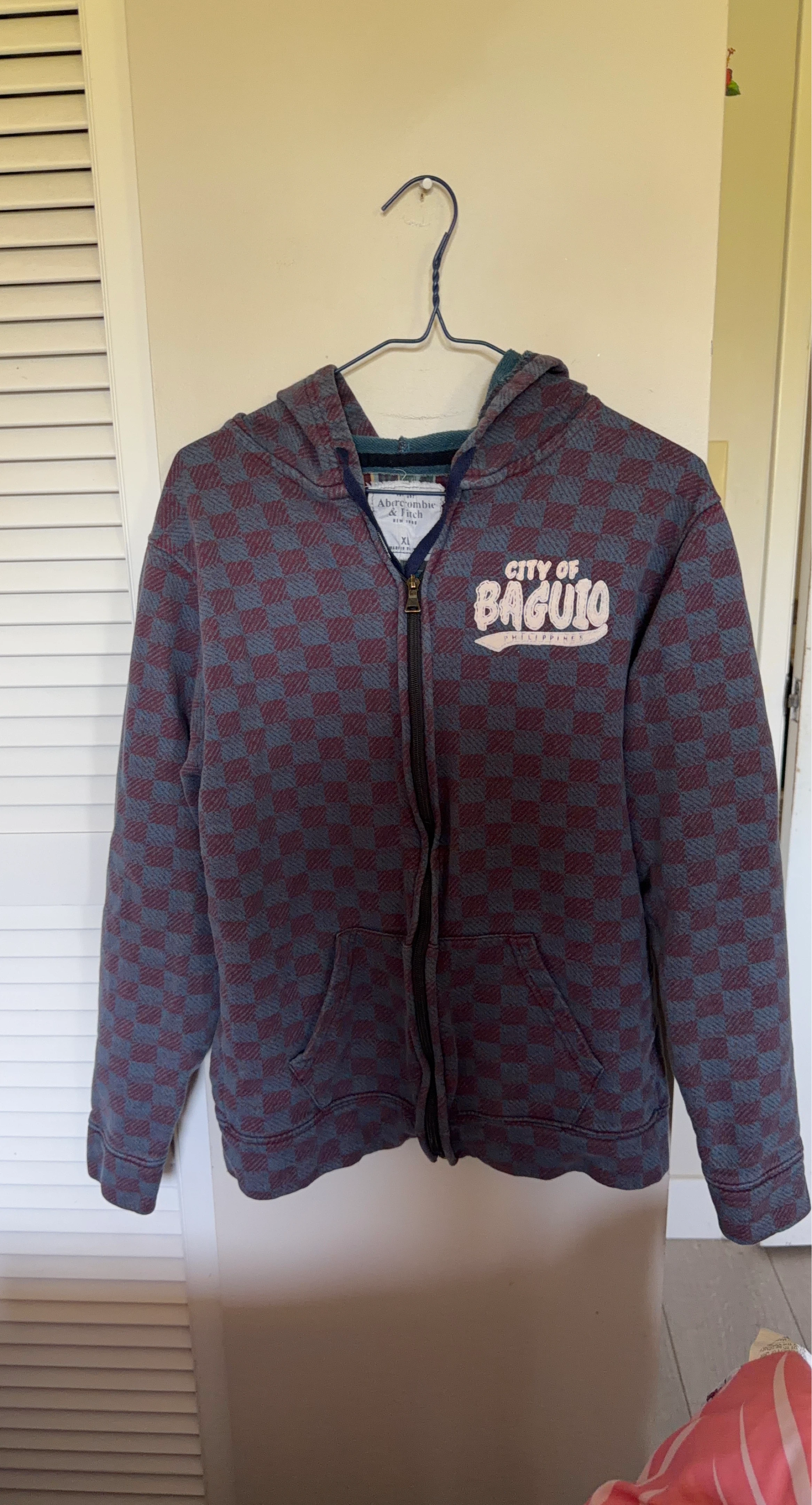 Abercrombie & Fitch City of Baguio Zip-Up Hoodie XL