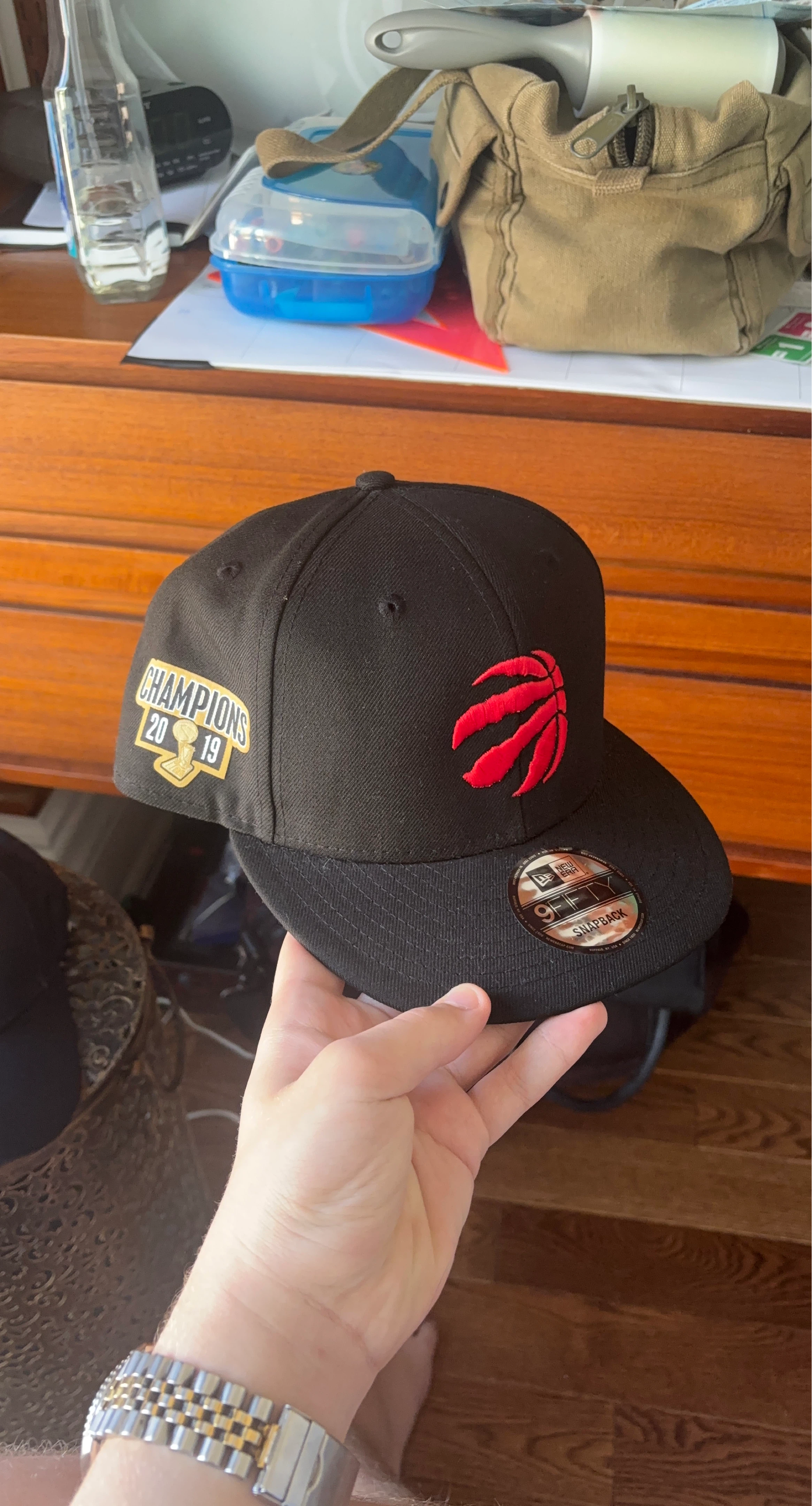 Toronto Raptors 2019 Champions Snapback Hat