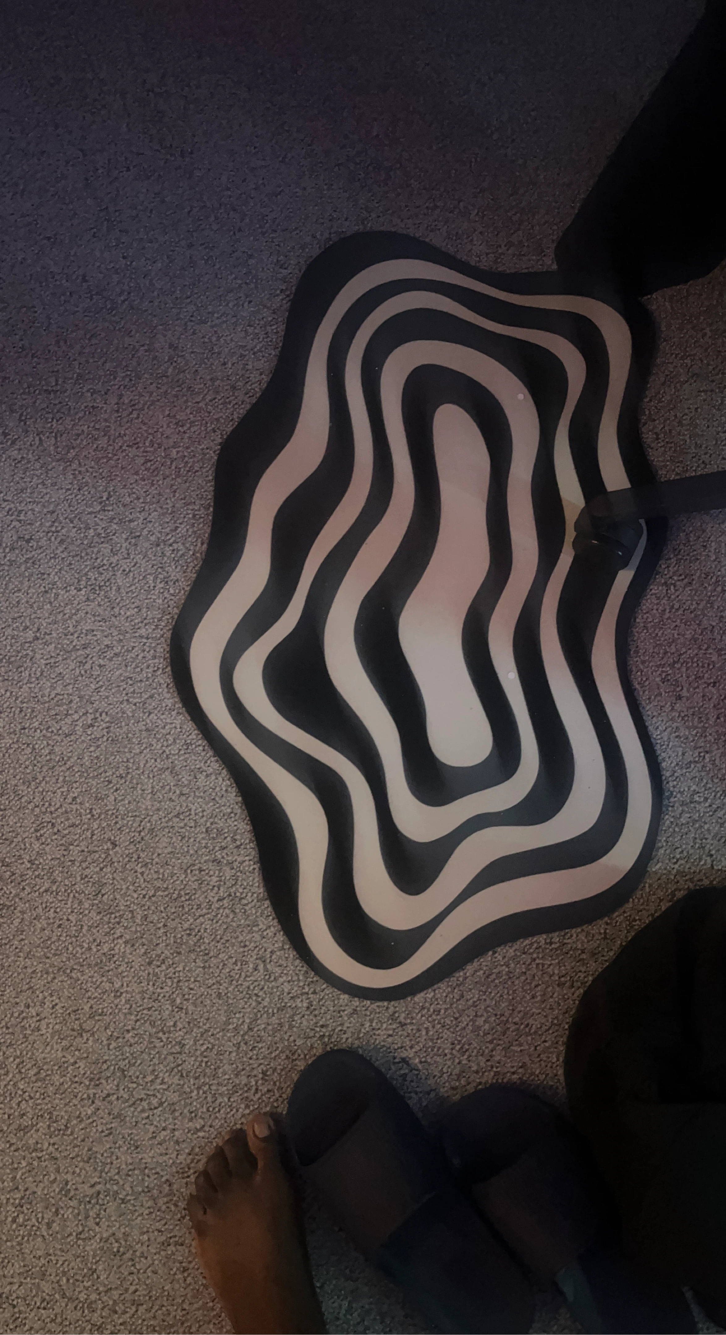 Wavy Stripe Area Rug