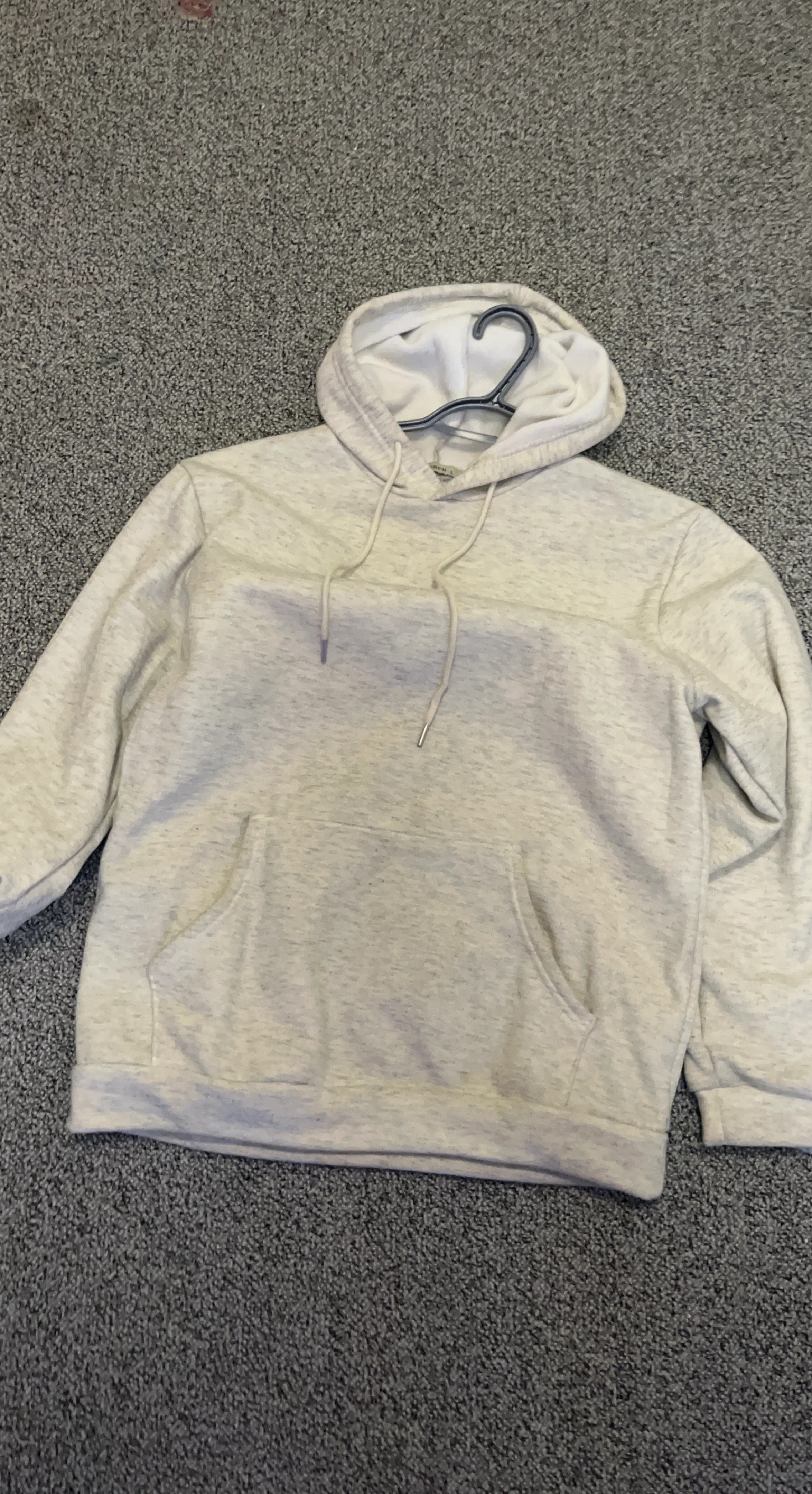 Heather Grey Pullover Hoodie