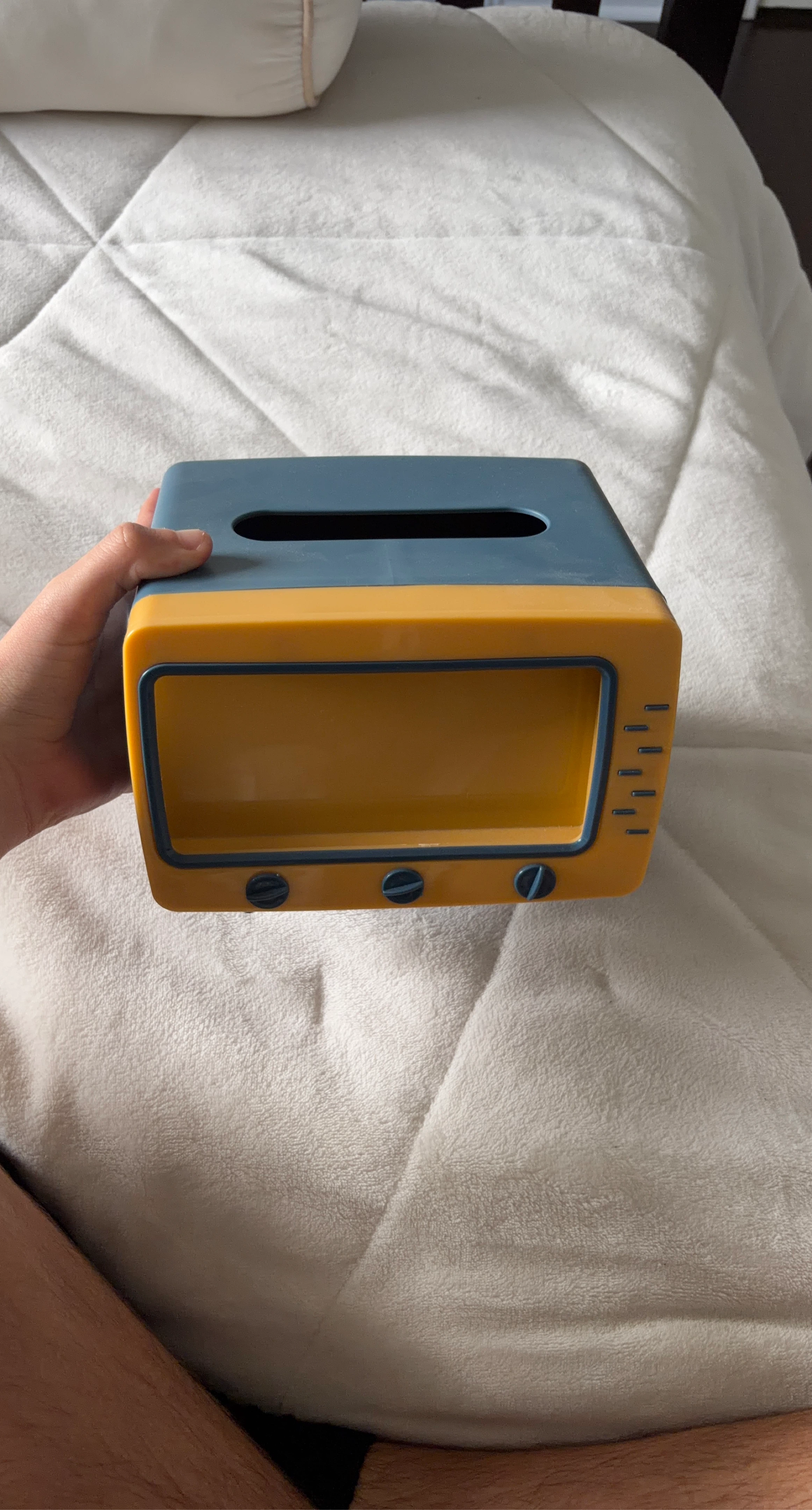 Retro TV Tissue Box Holder