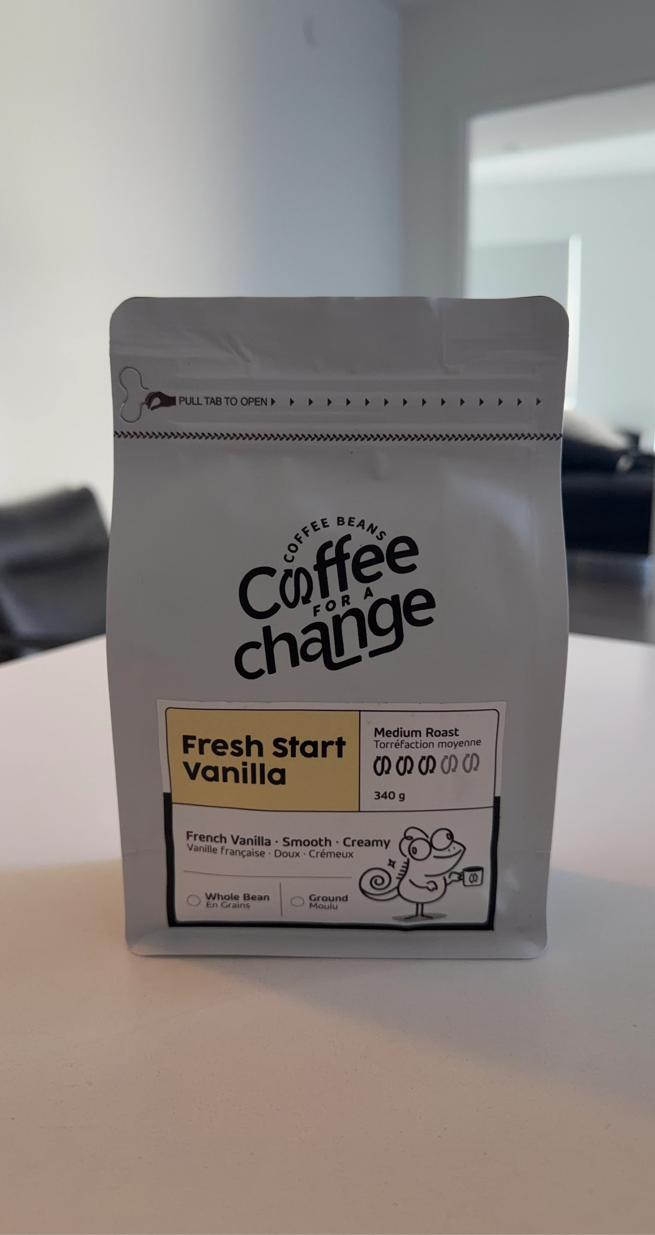 Coffee for a Change Fresh Start Vanilla Medium Roast 340g