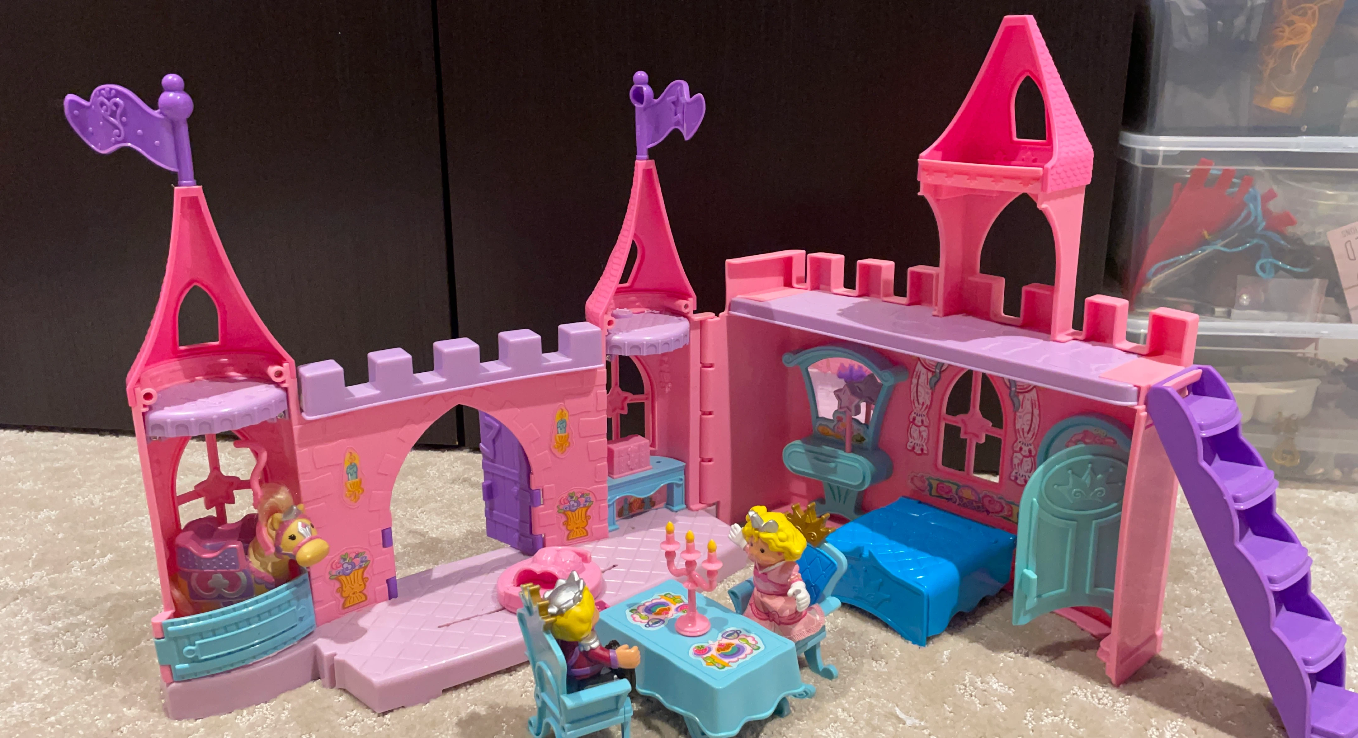 Disney Princess Castle Playset with Figures