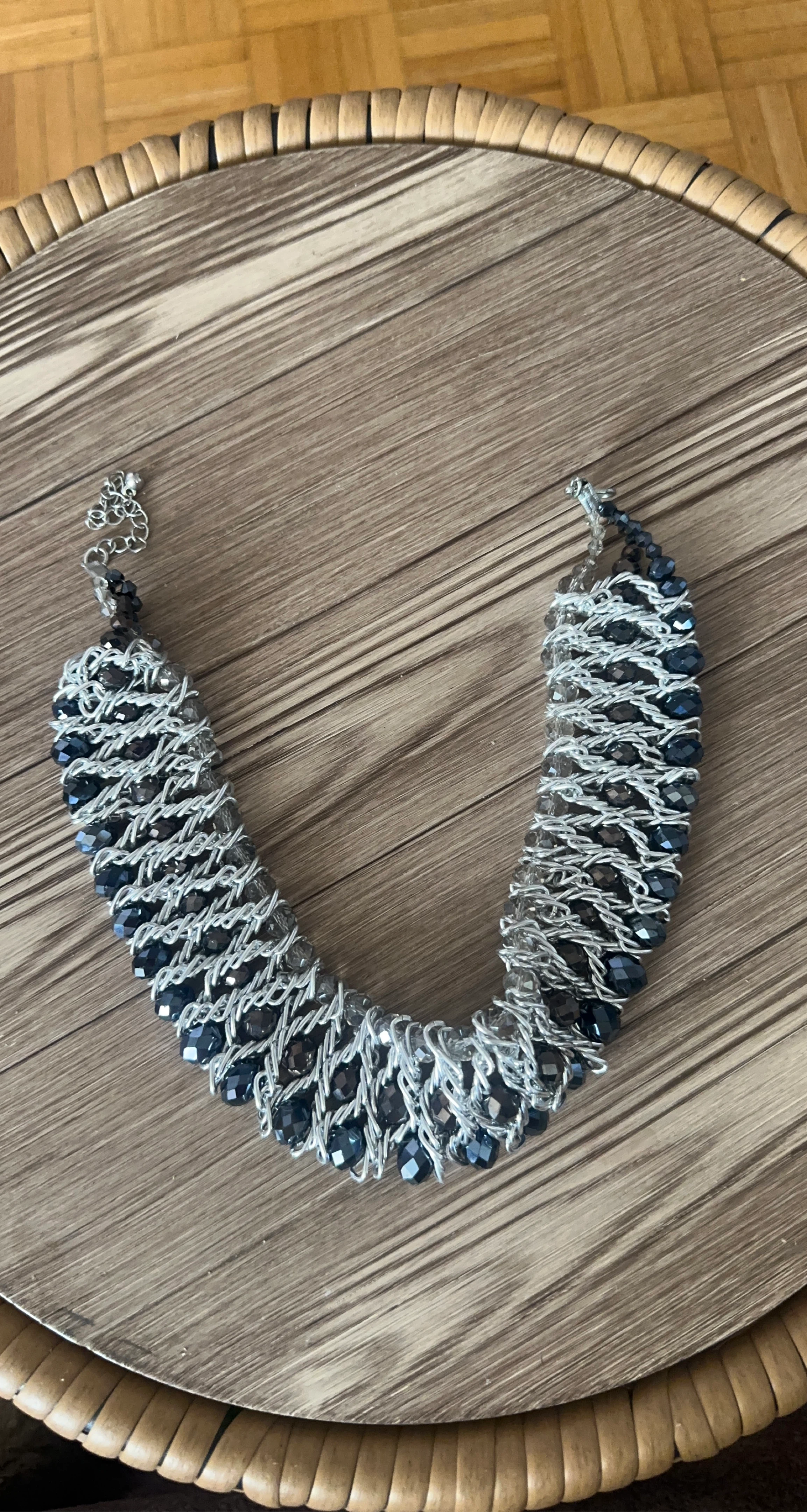 Beaded Statement Necklace