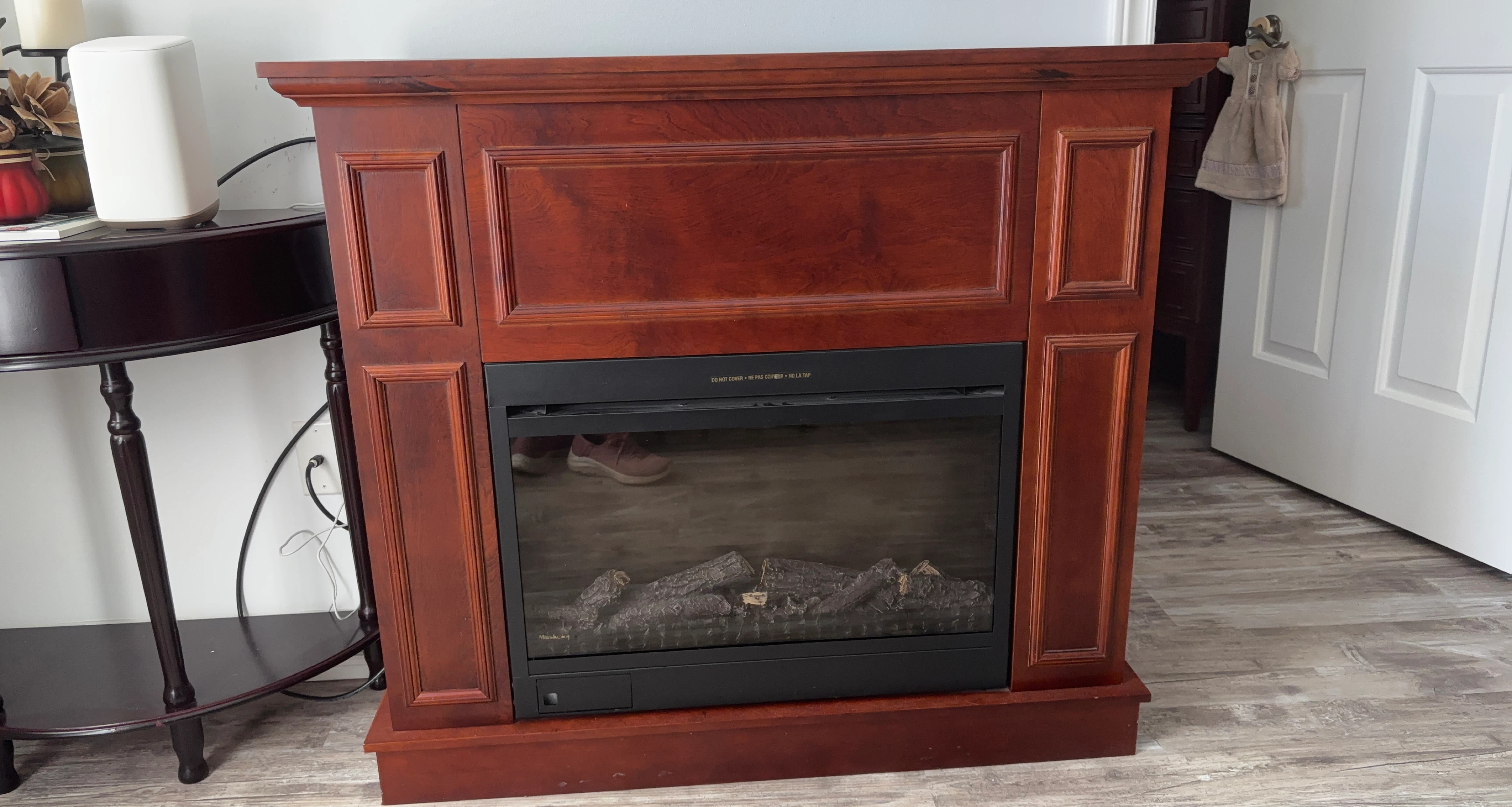Greenway Home Products Electric Fireplace - Cherry Finish