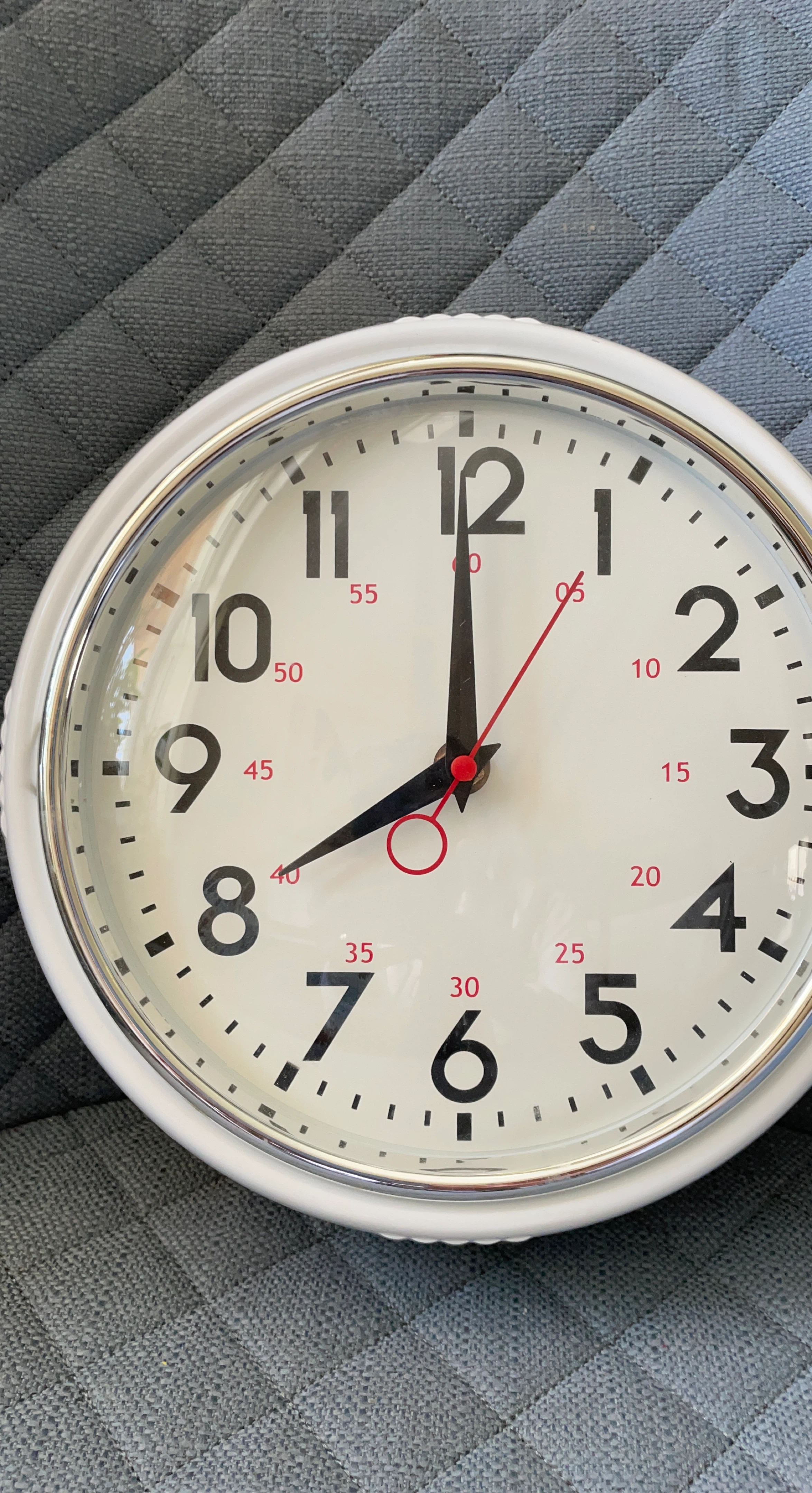 White Wall Clock