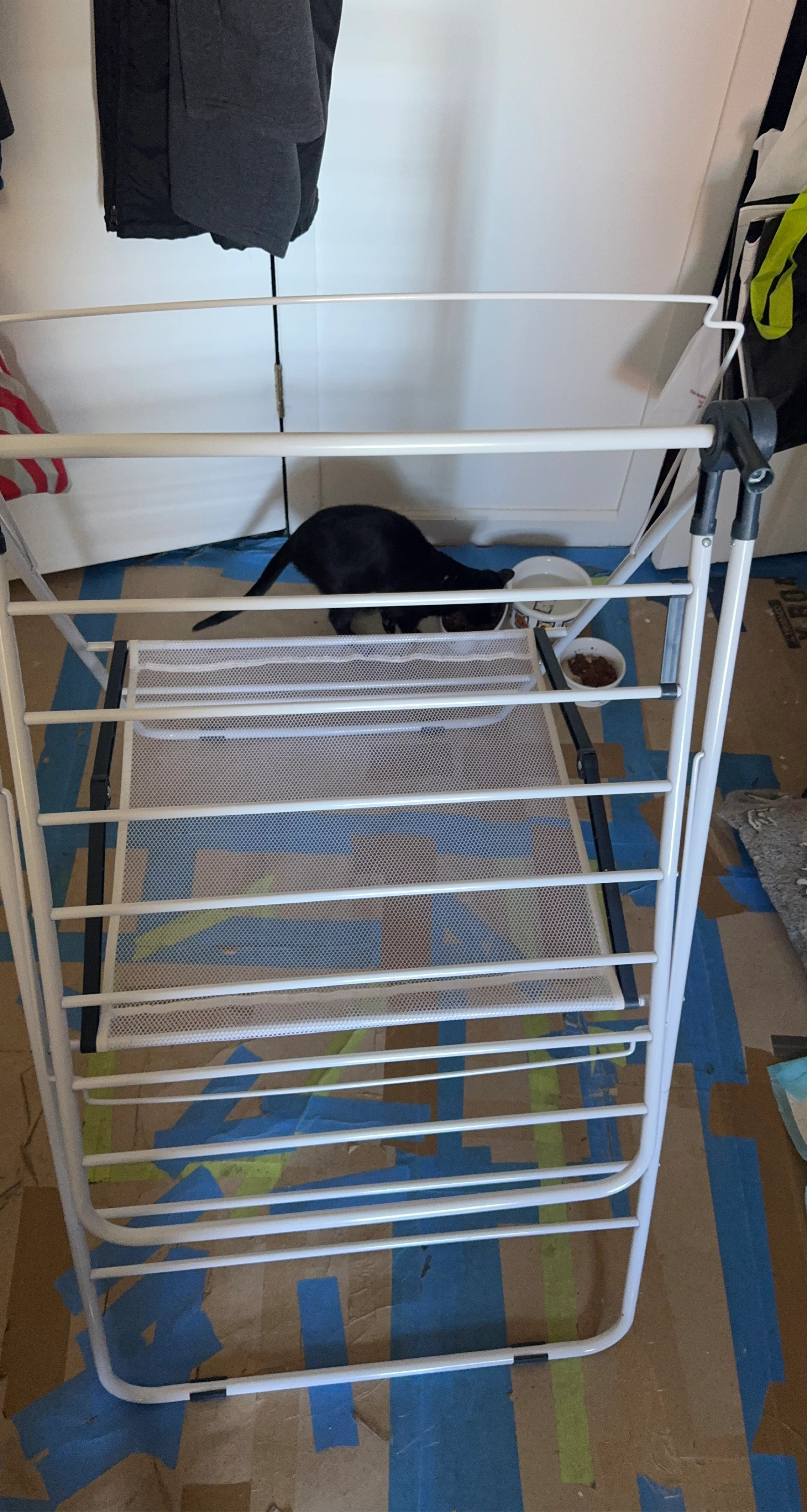 White Folding Drying Rack