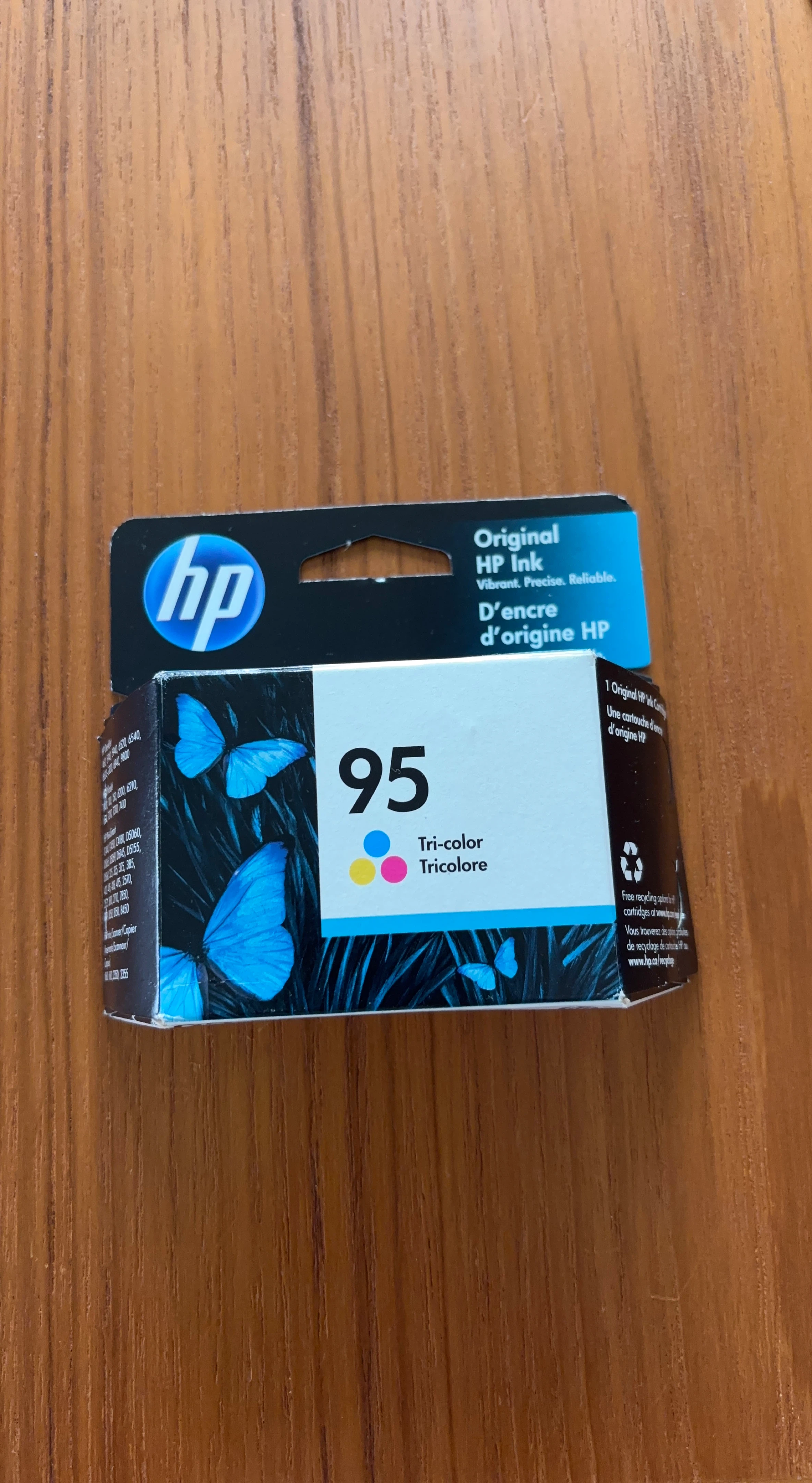 HP 95 Tri-color Ink Cartridge