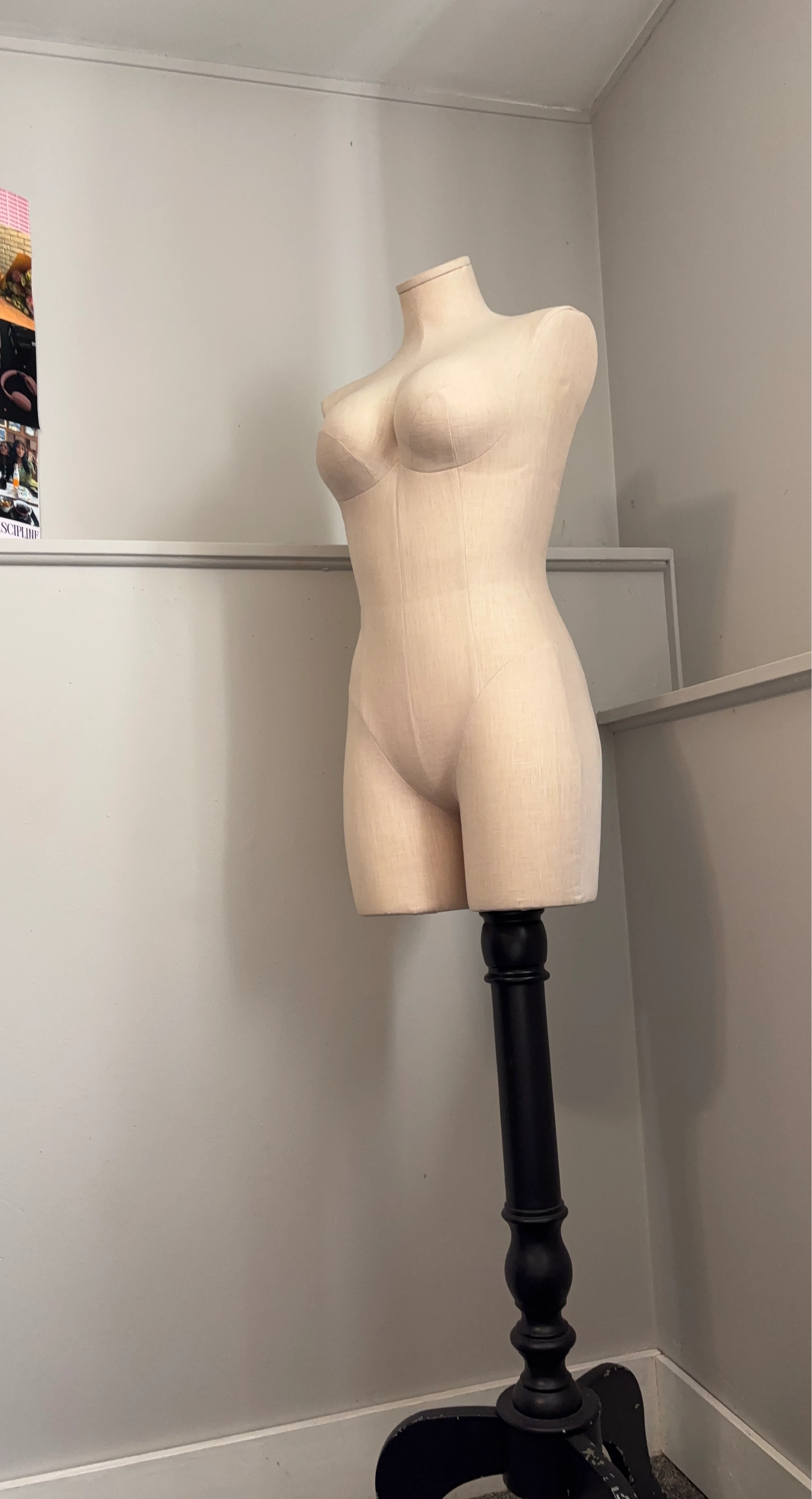Fabric Dress Form Mannequin with Stand