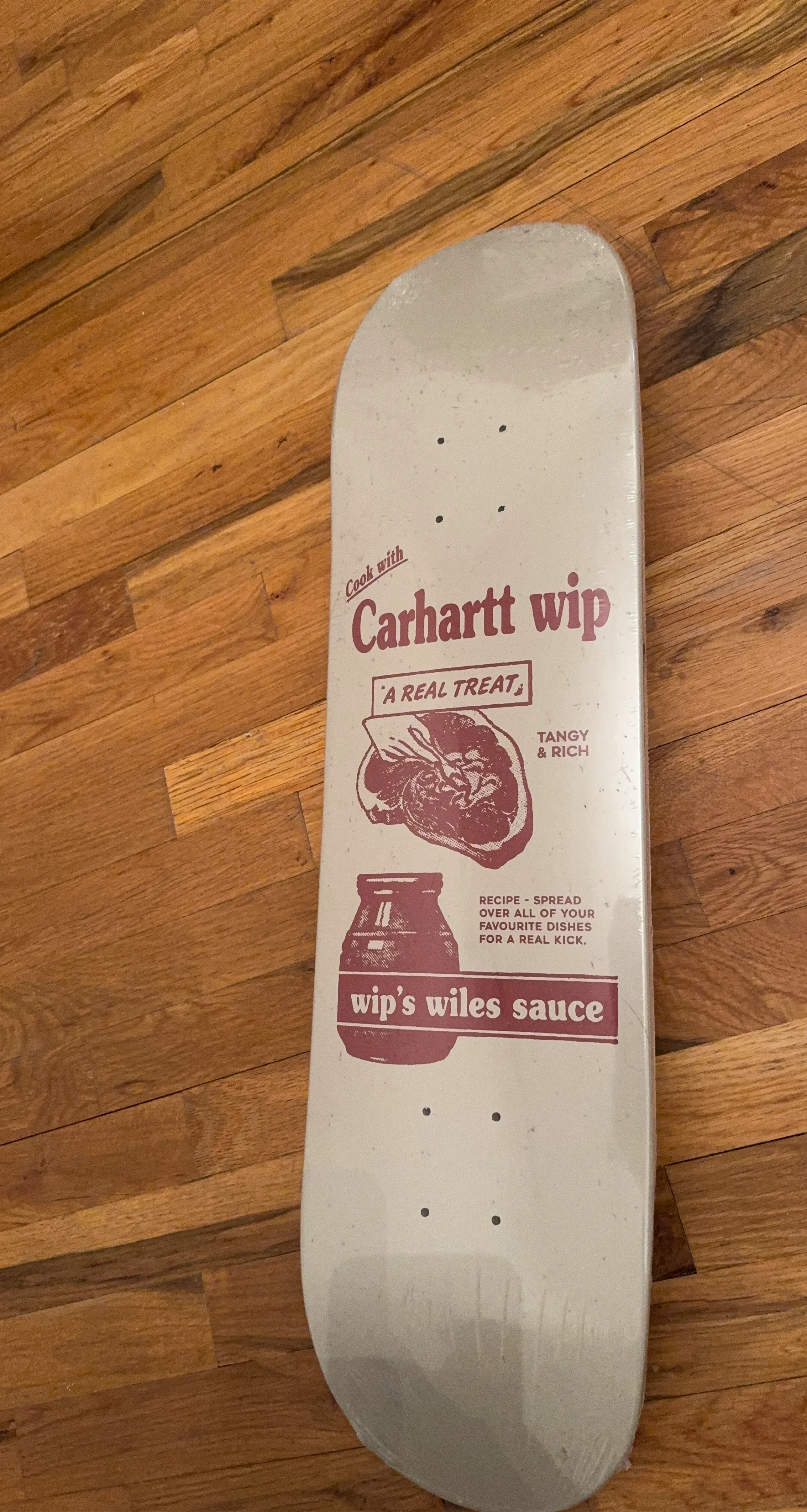 Carhartt WIP "Wiles Sauce" Skateboard Deck