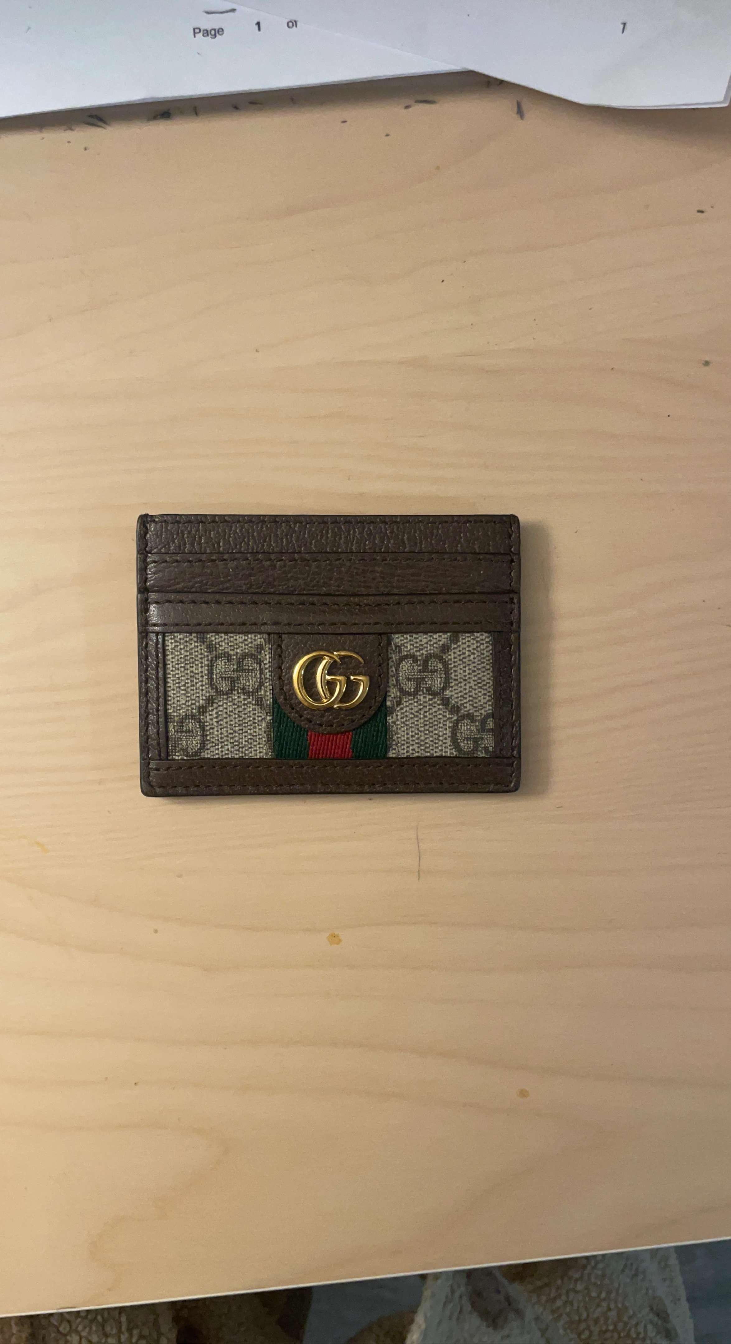 Gucci Ophidia GG Card Case