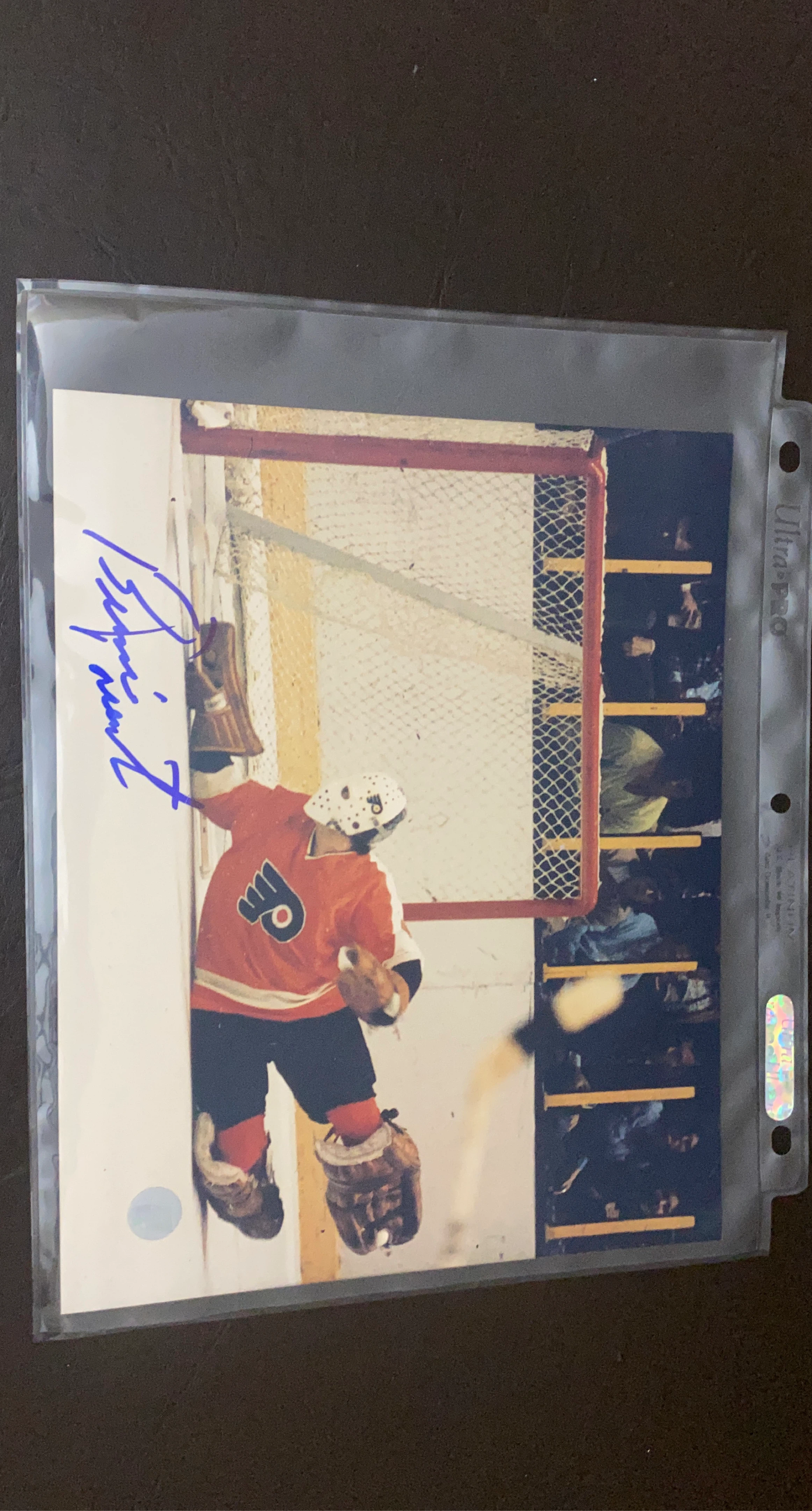 Signed Philadelphia Flyers Hockey Photo
