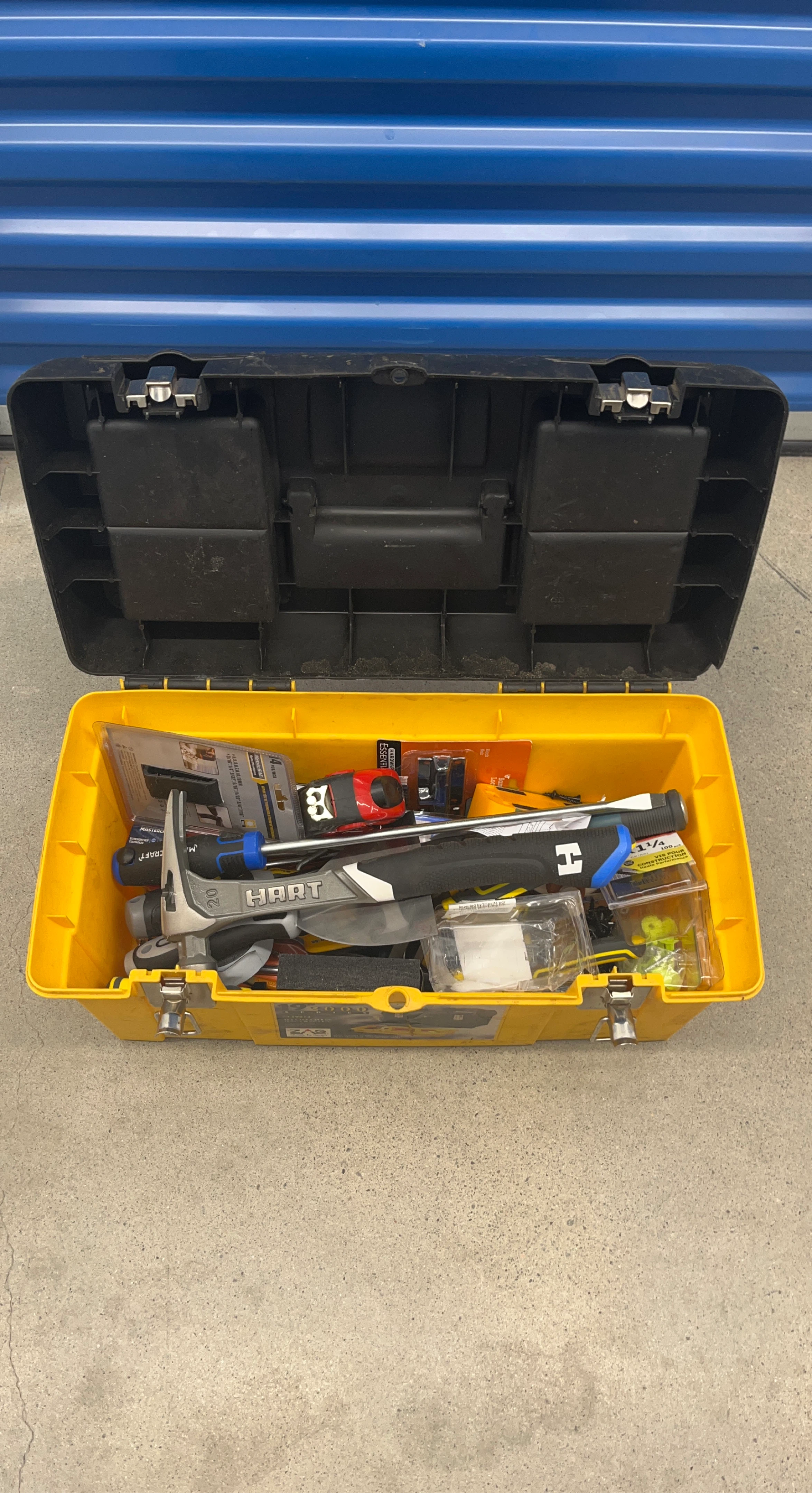 HART Tool Set in Yellow Toolbox