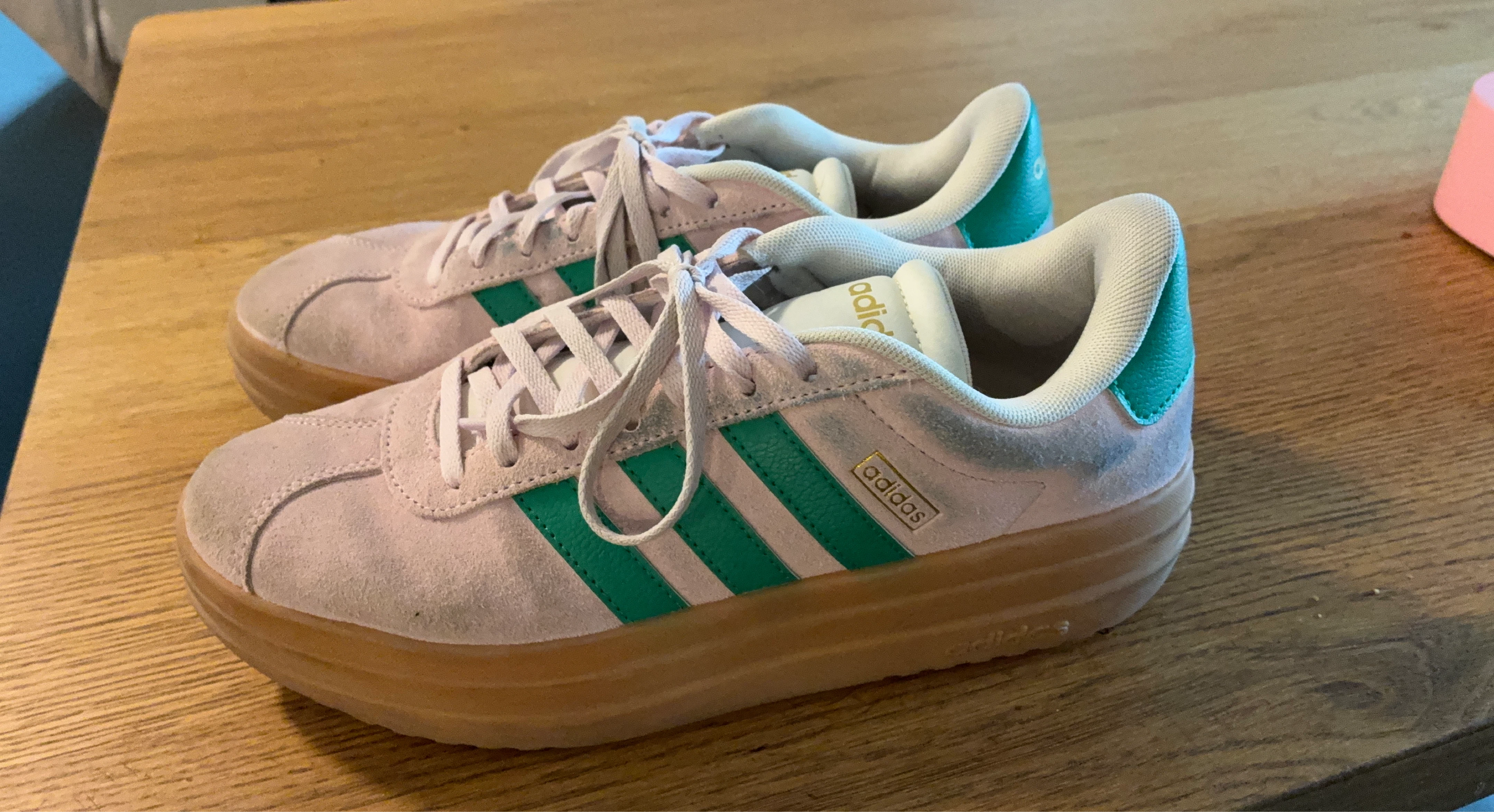 Adidas Platform Sneakers - Pink & Green