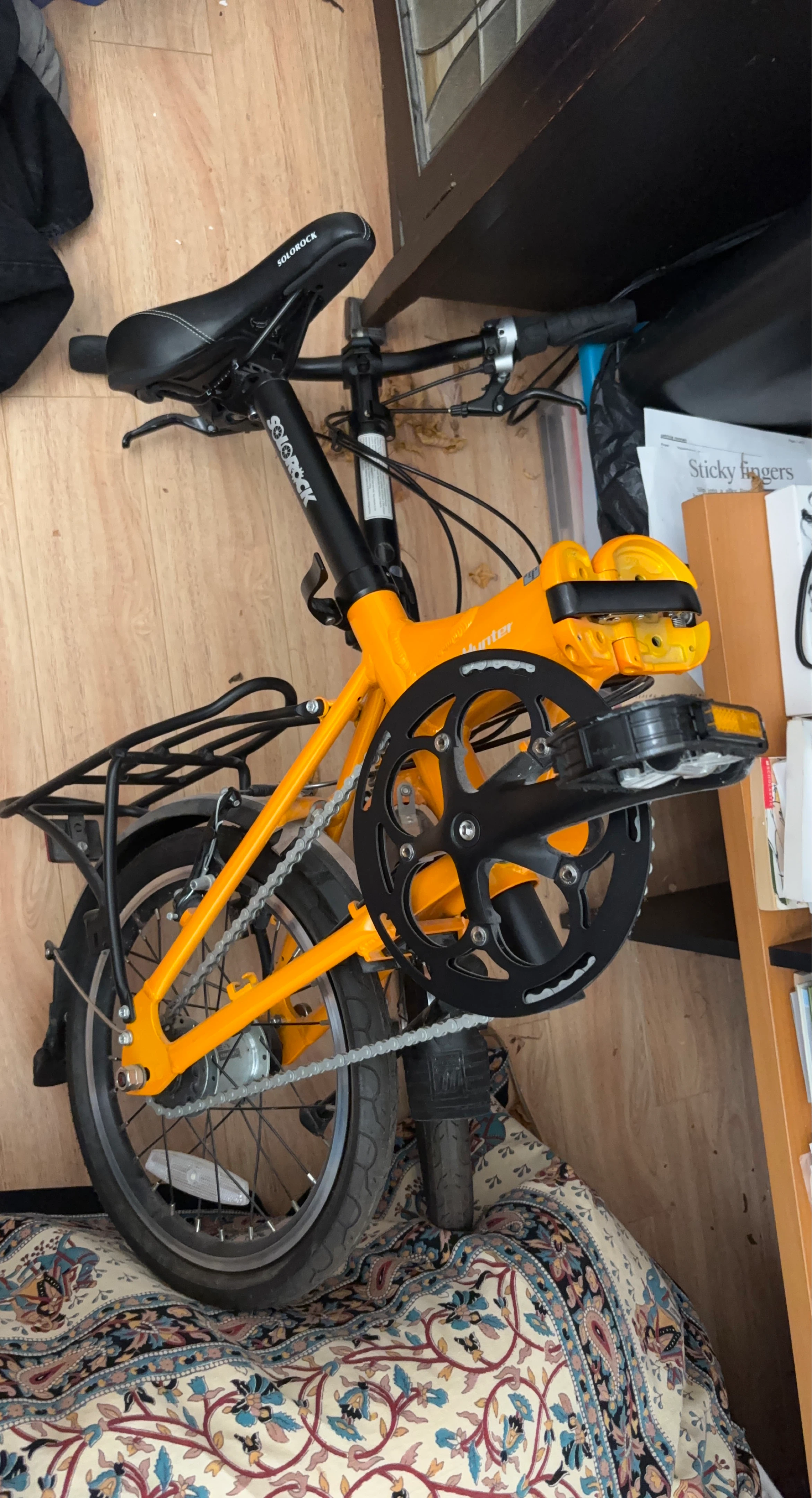 SOLOROCK Hunter Folding Bike - Orange