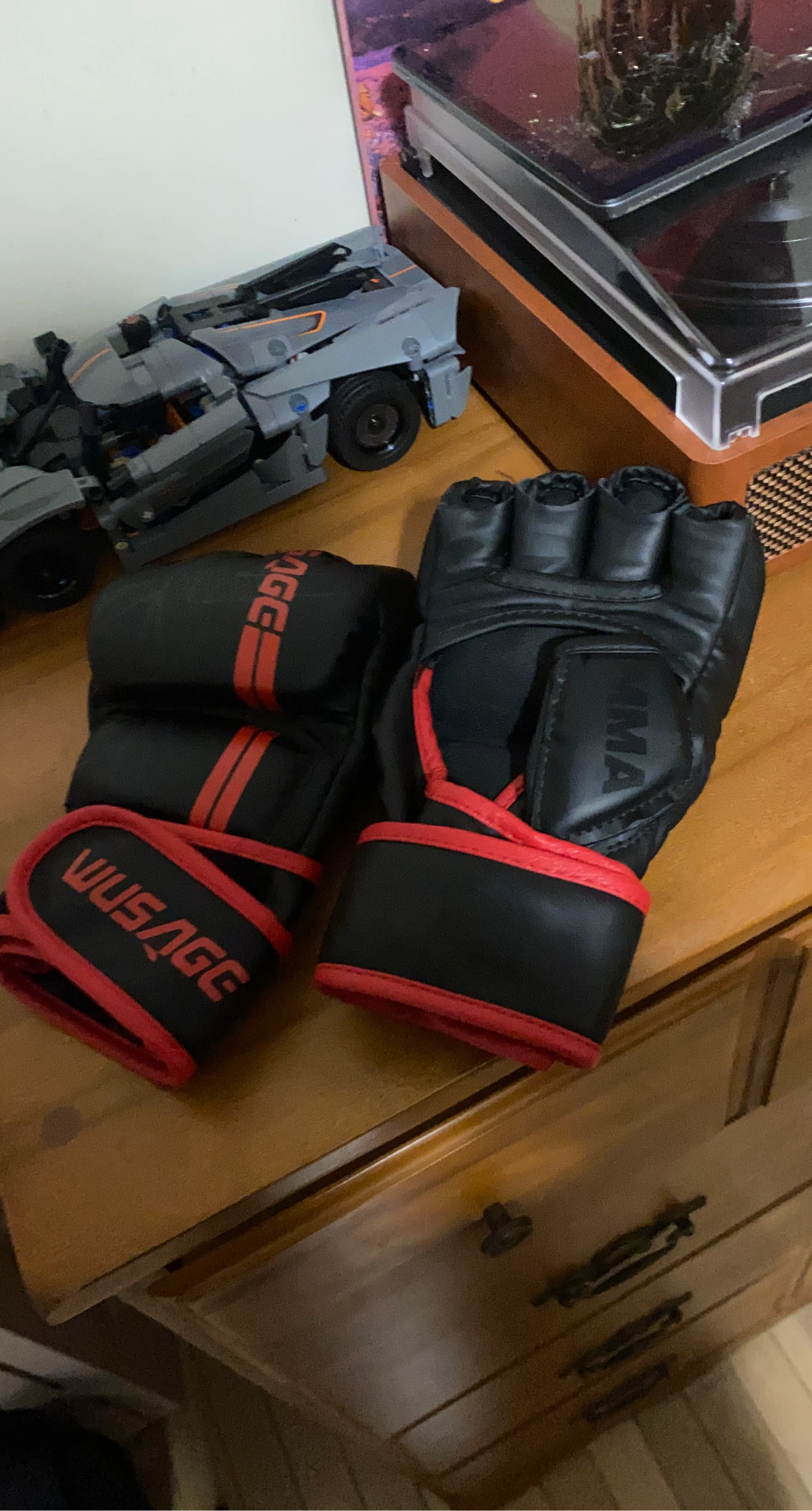 WUSAAGE MMA Training Gloves
