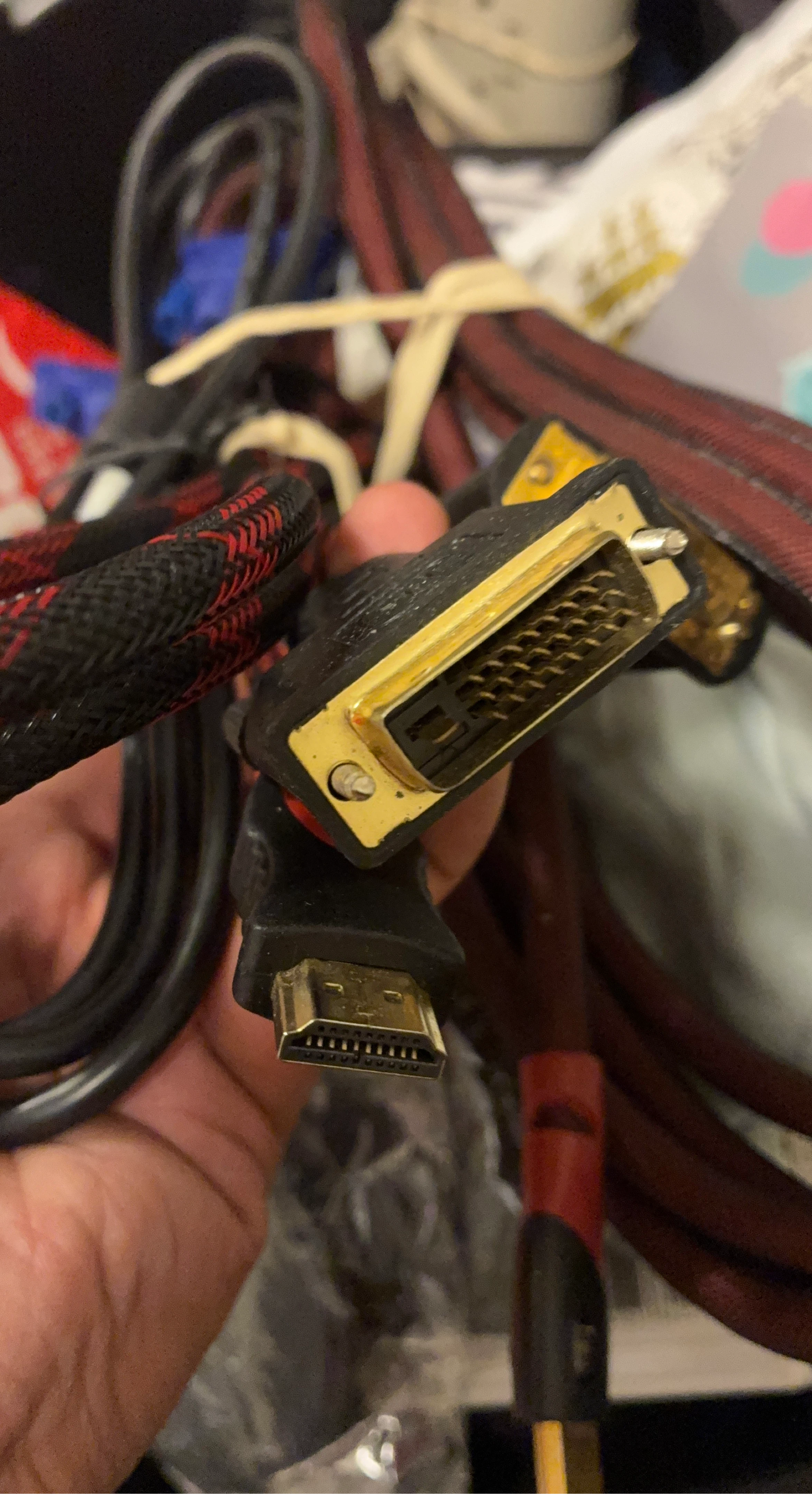 HDMI to DVI Cable