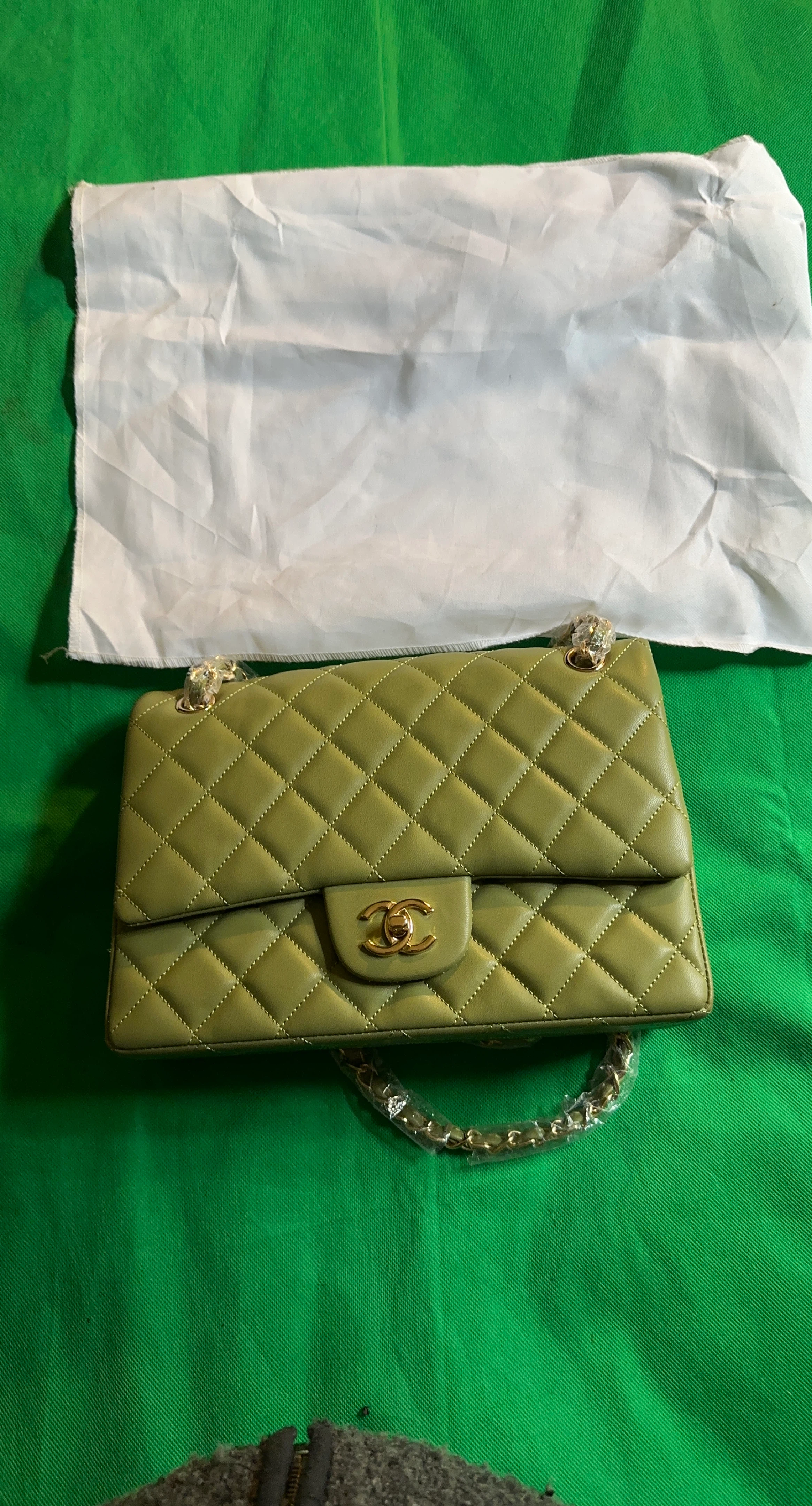 Chanel Quilted Flap Handbag