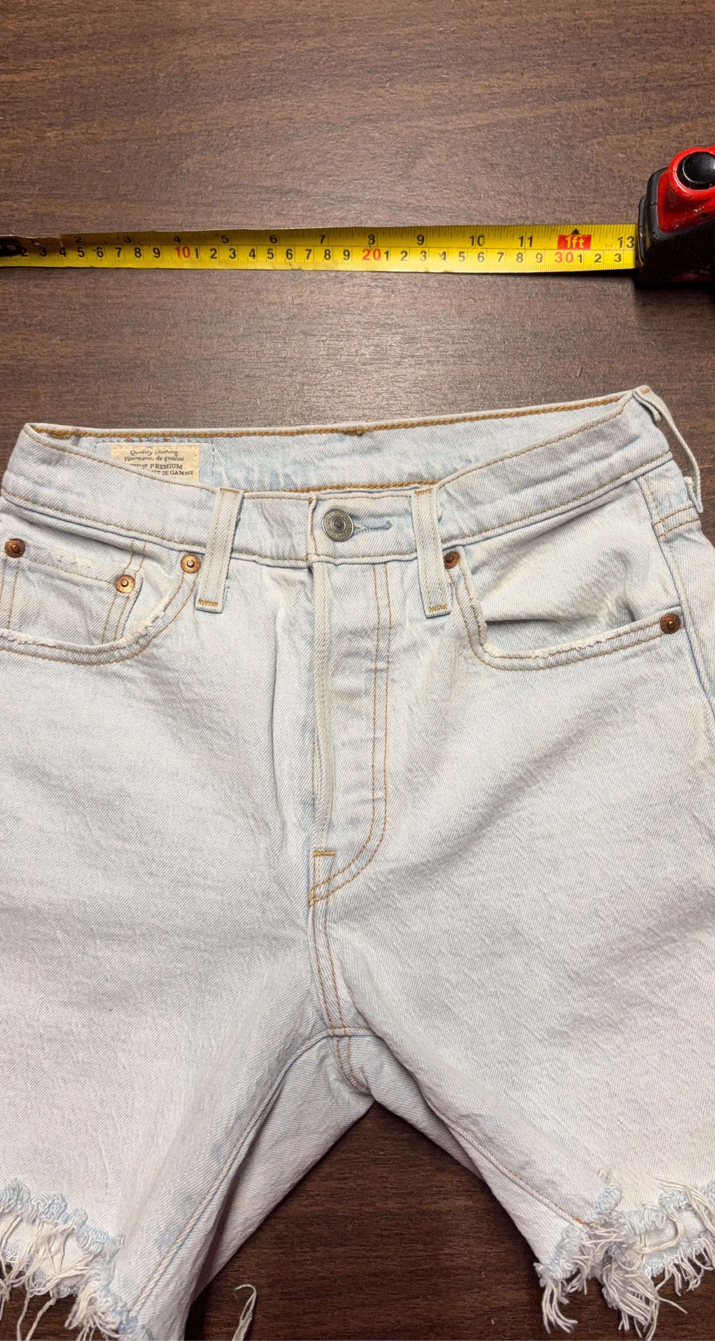 Levi's 501 Cut-Off Denim Shorts
