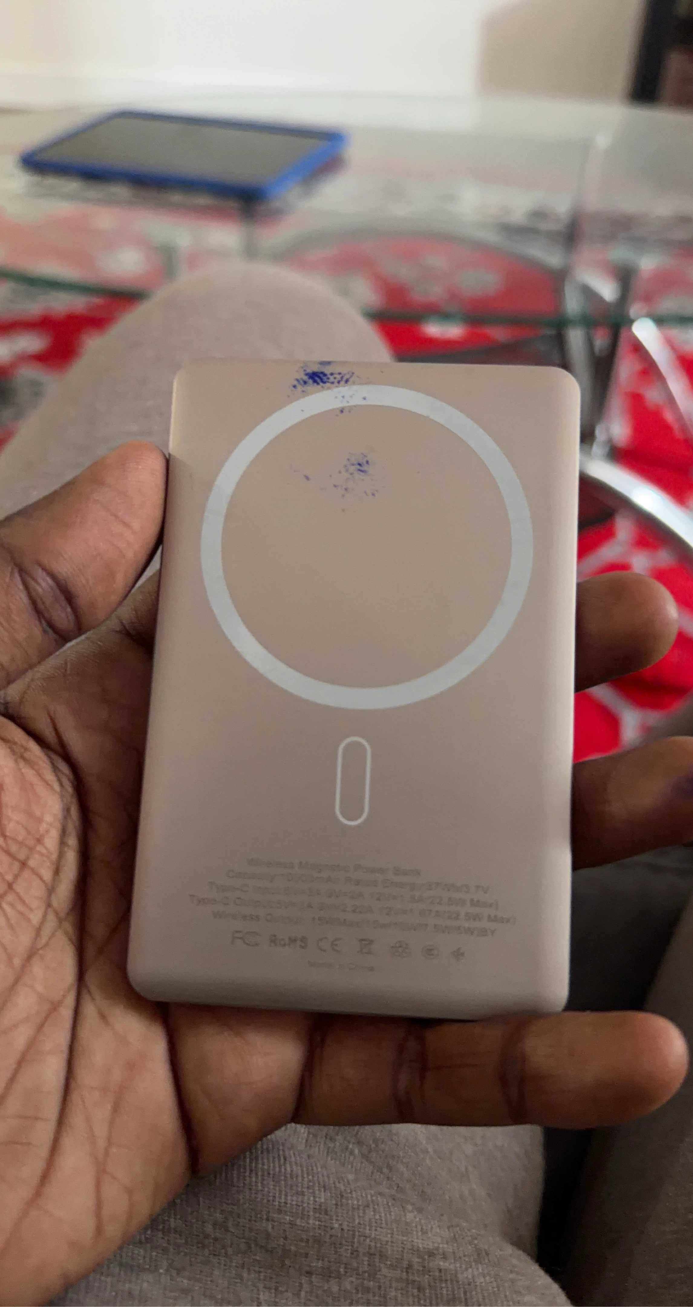 Wireless Magnetic Power Bank 10000mAh