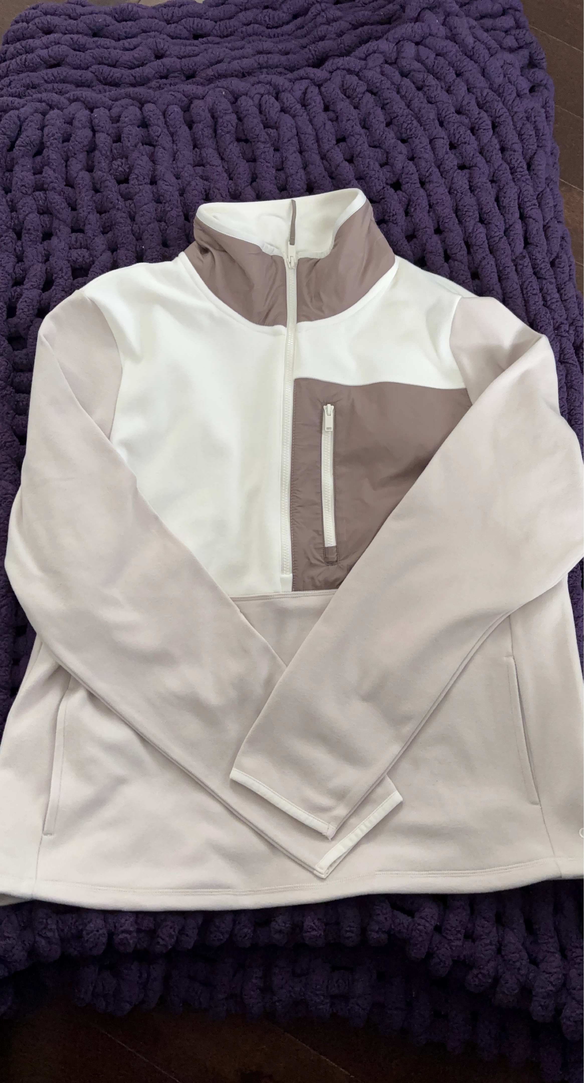 Hyba Ladies Fleece Quarter Zip Pullover