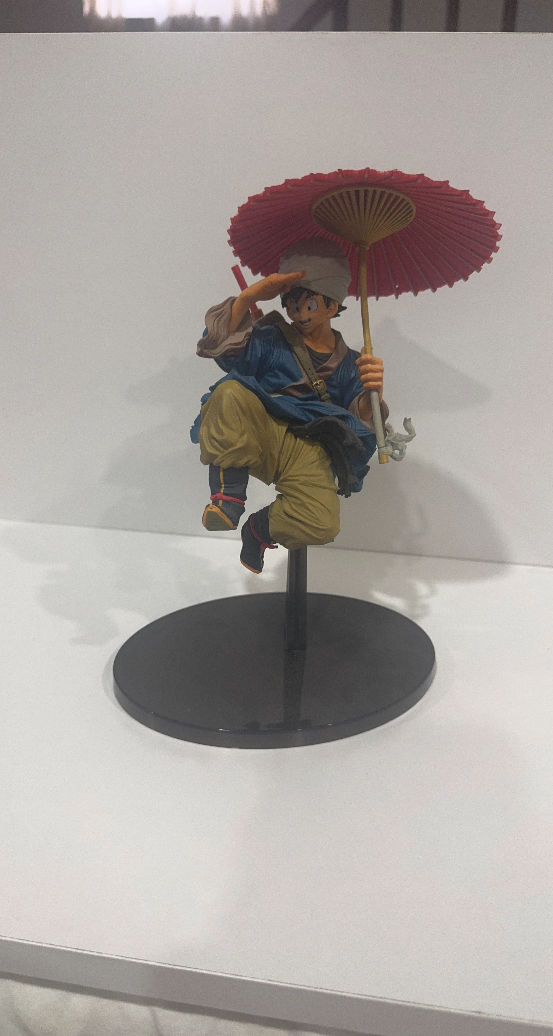 Dragon Ball Z Goku Figure with Umbrella