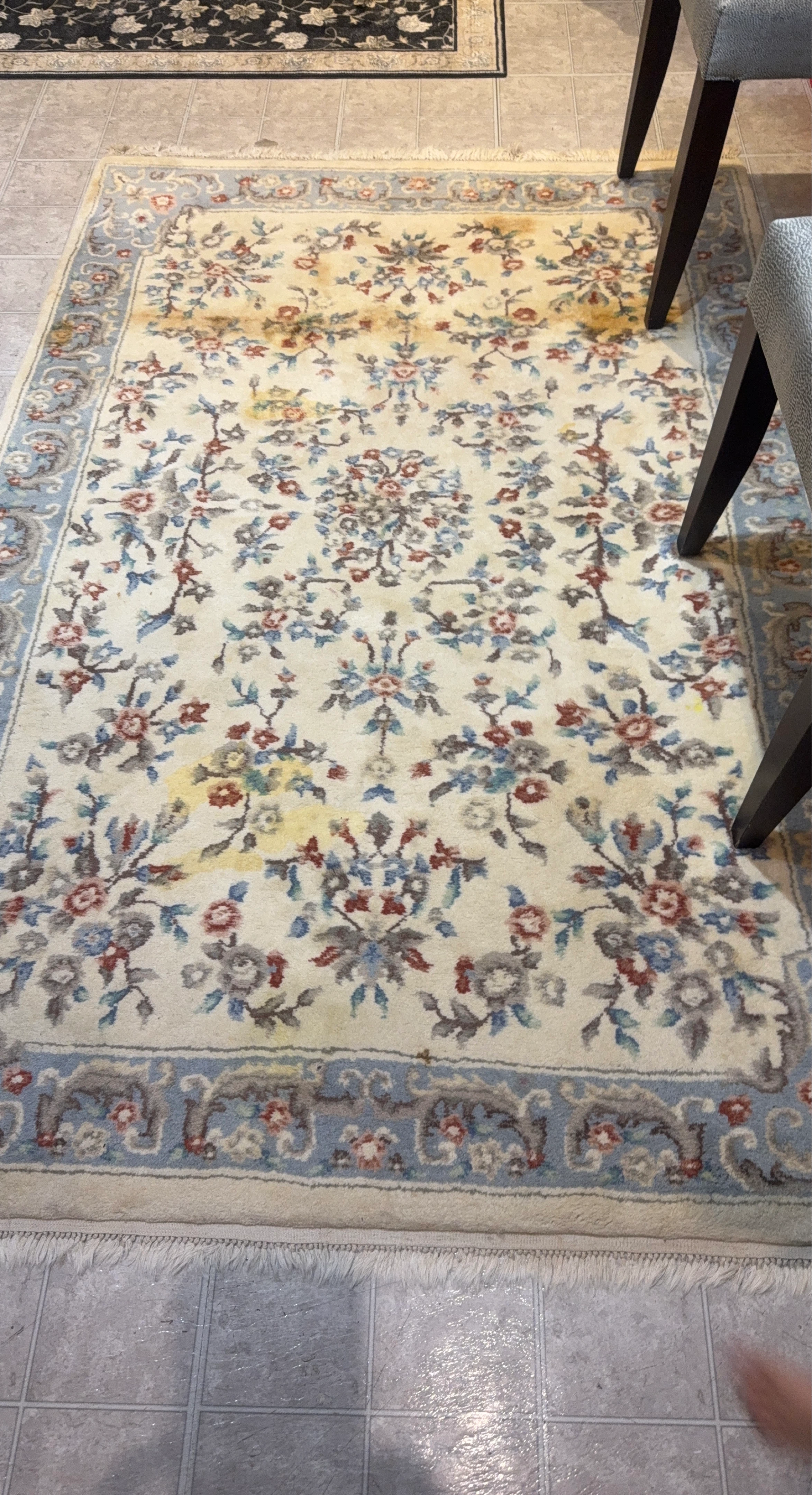 Traditional Floral Area Rug