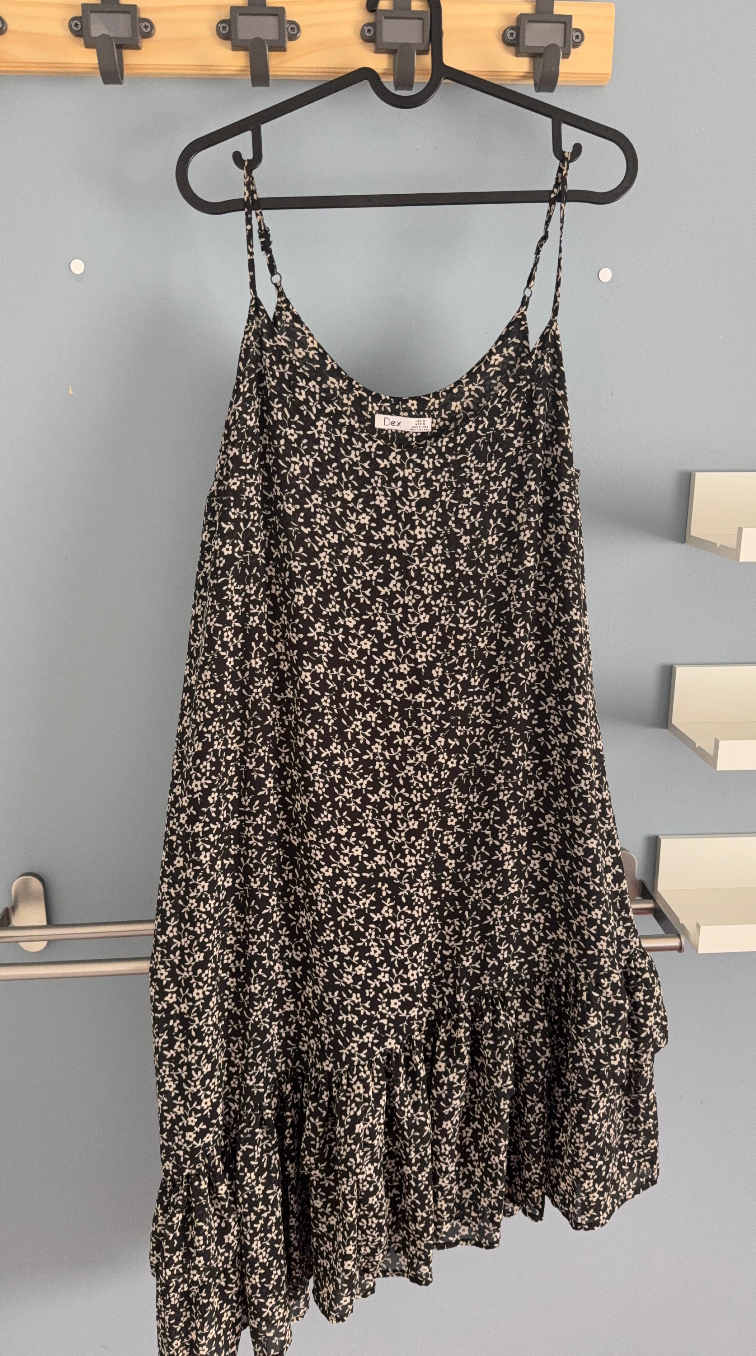 Dex Floral Print Midi Dress