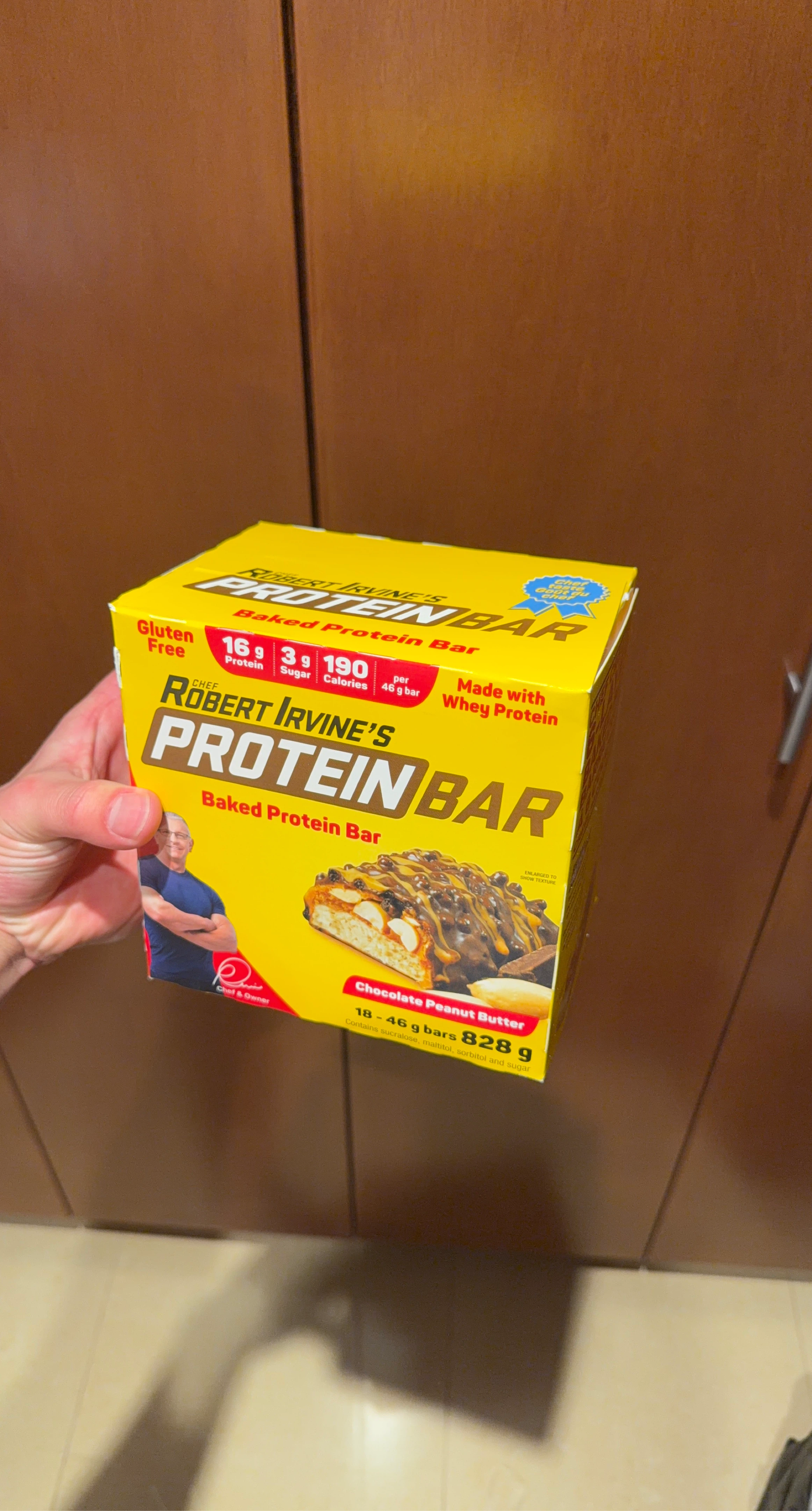 Chef Robert Irvine's Protein Bars - Chocolate Peanut Butter