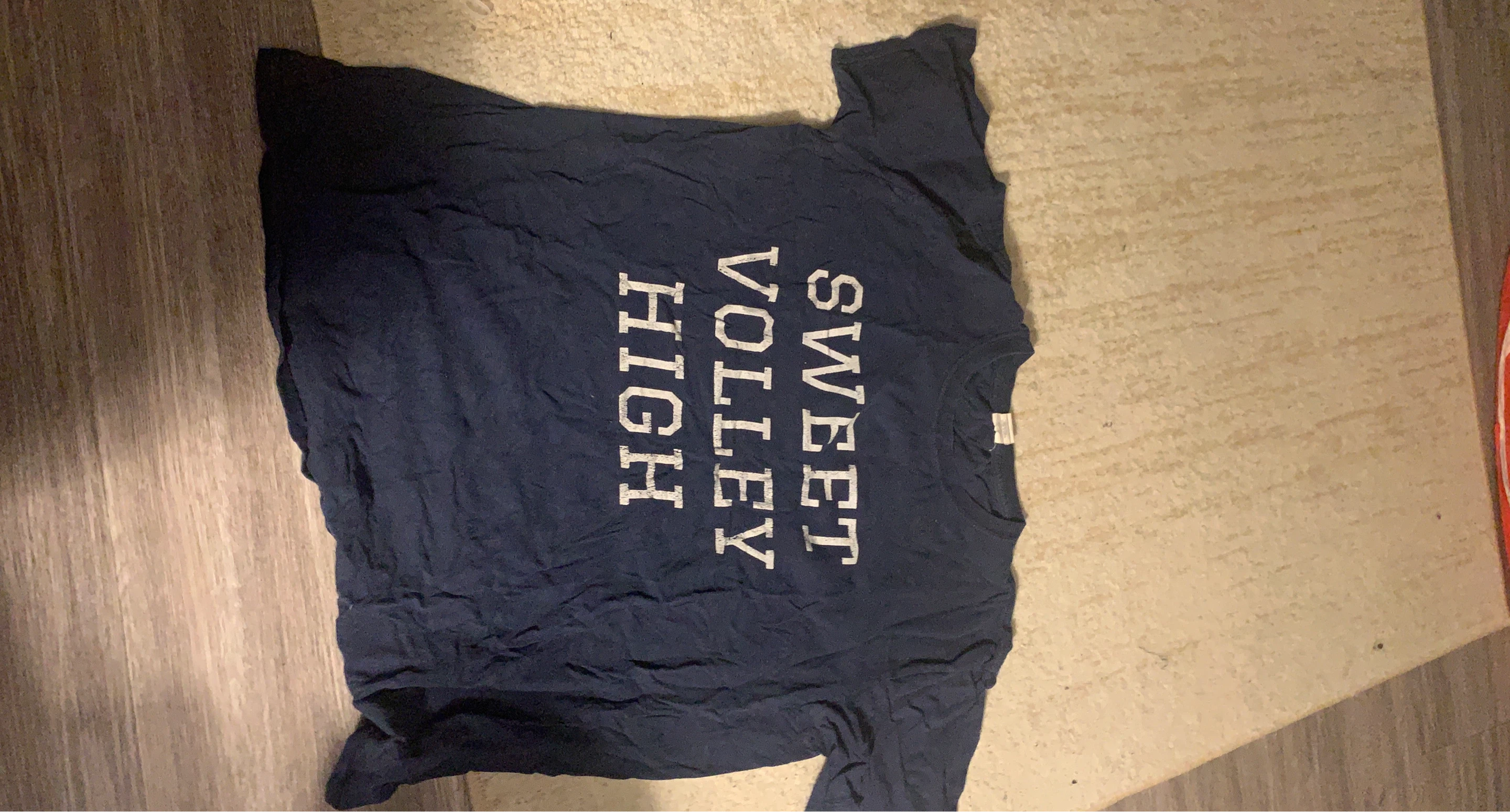 Navy Sweet Valley High Long Sleeve T-Shirt